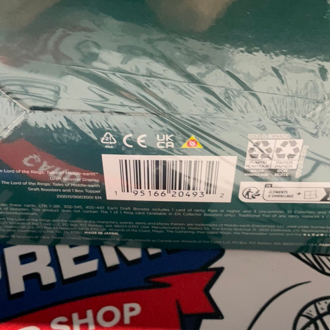 MTG Lord of the Rings Tales Of Middle Earth Draft Booster