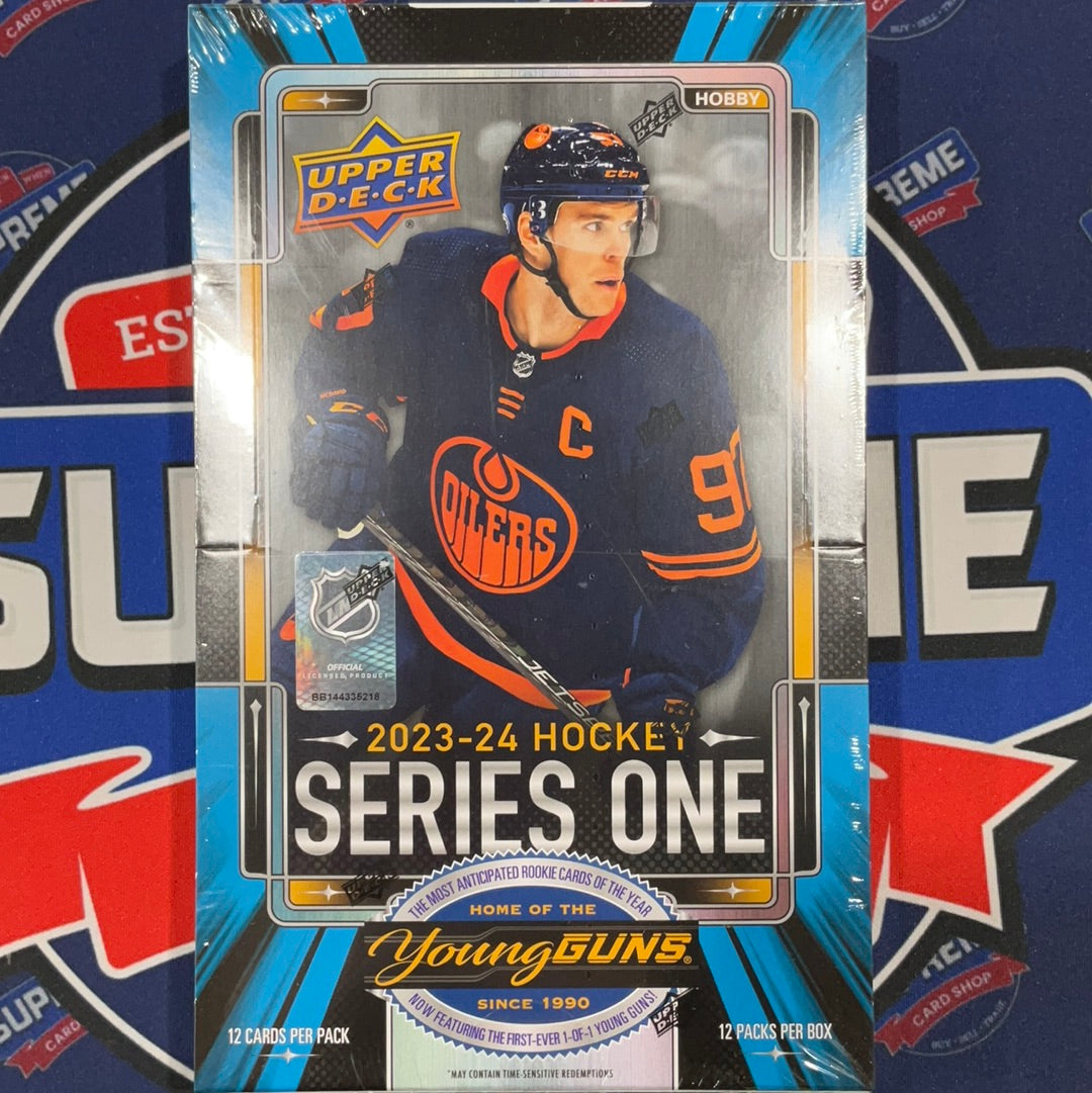 2023-24 UD Hockey Series 1 Hobby