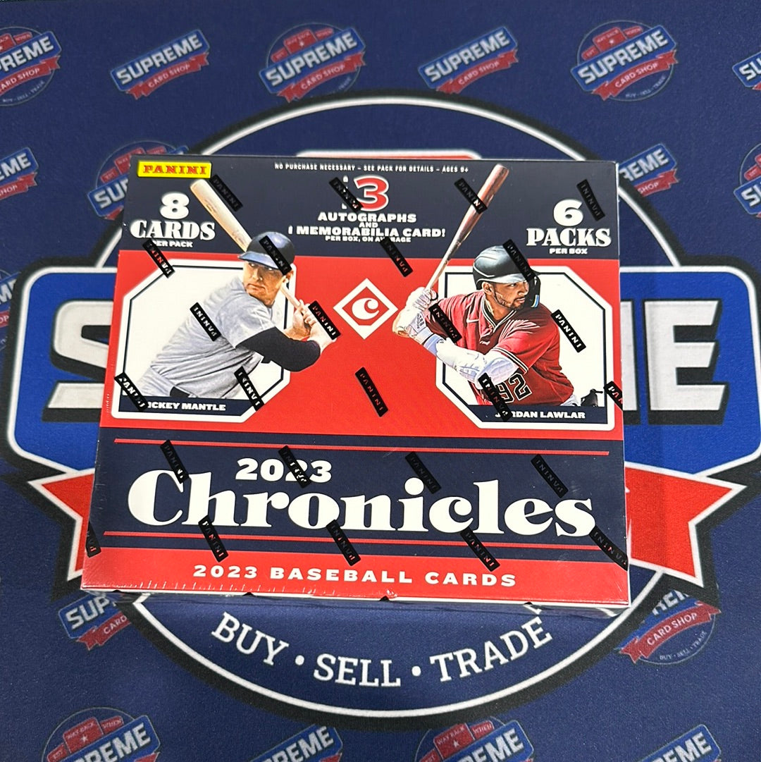 2023 Chronicles Baseball Hobby Box