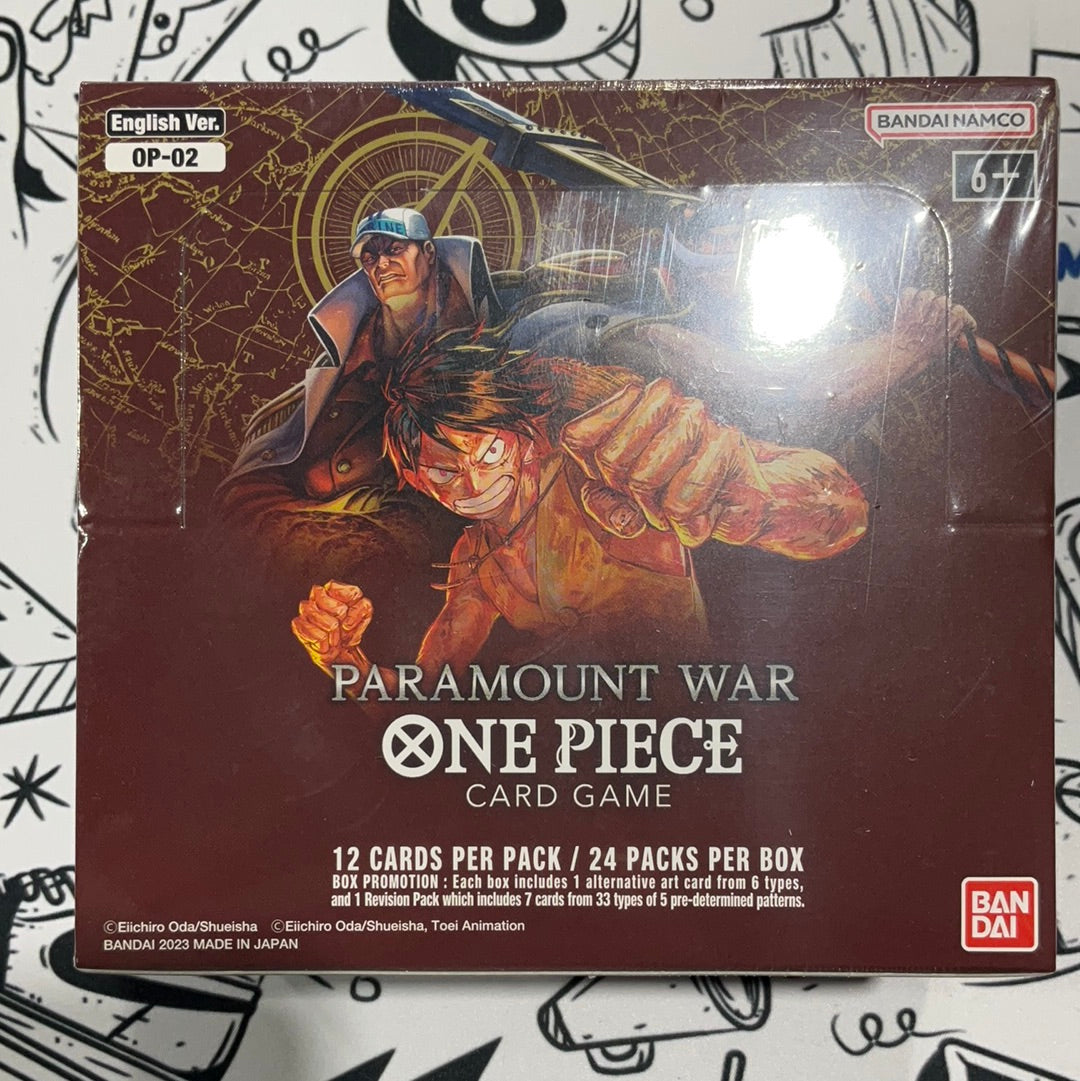 One Piece OP 02 English Box