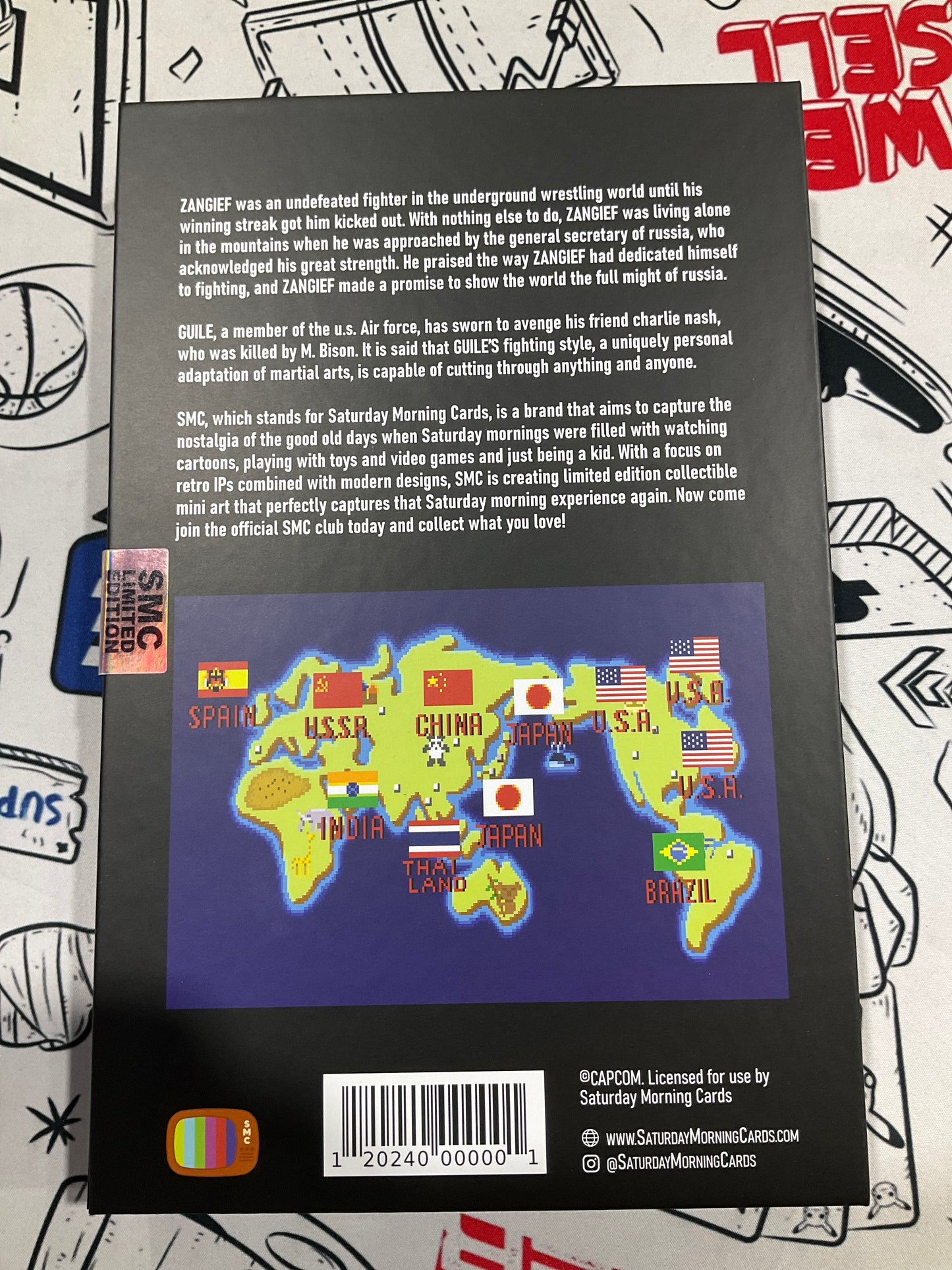 Saturday Morning Cards Street Fighter II Dual