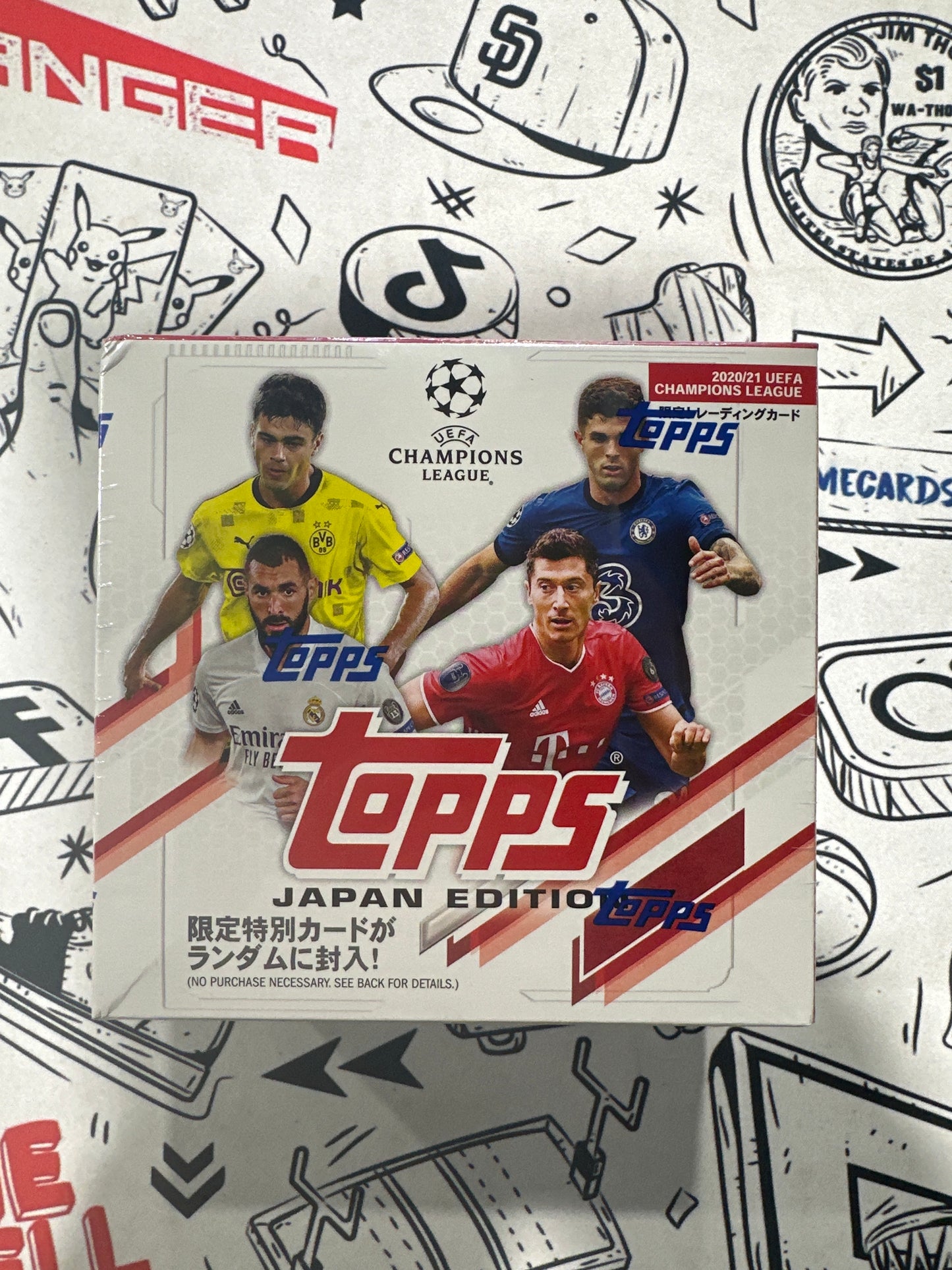 2020 Topps UEFA Japan Edition Mega Box