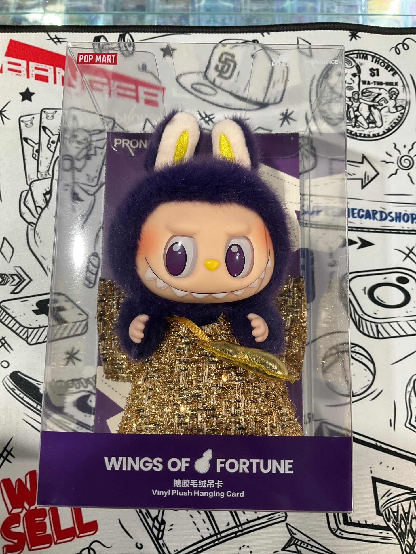 Labubu Wings Of Fortune Collectible Small Pendant