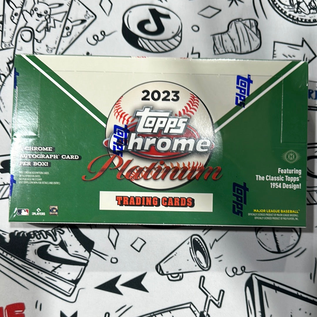 2023 Topps Chrome Platinum Hobby Box