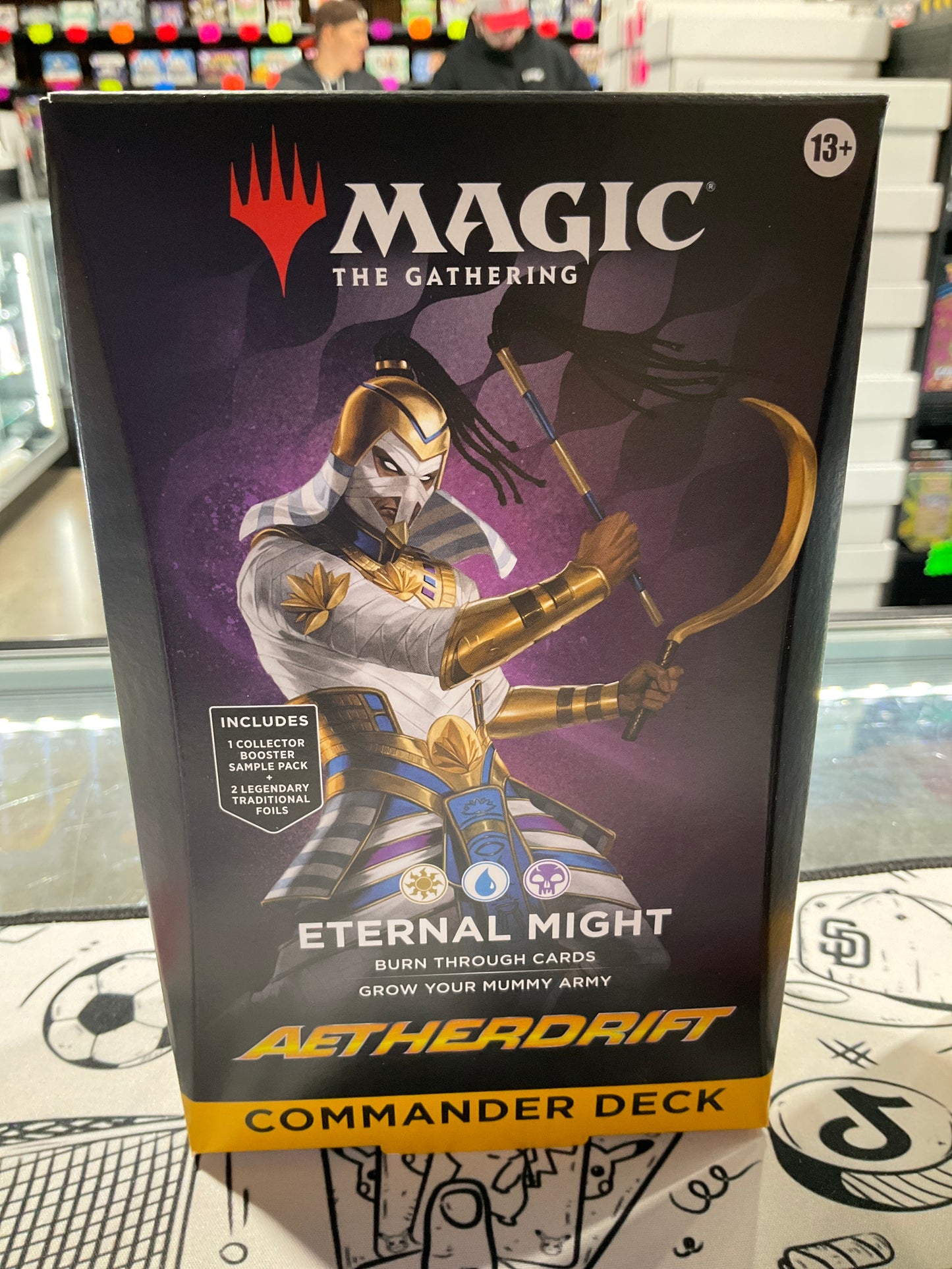 MTG Aetherdrift Eternal Might Commander Deck