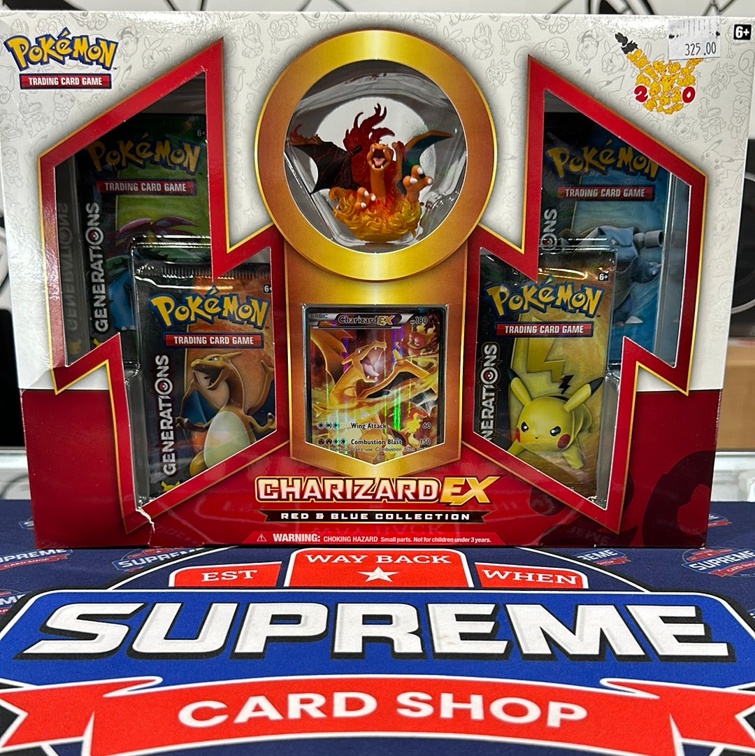 Pokemon Generations Charizard EX Collection with Figure