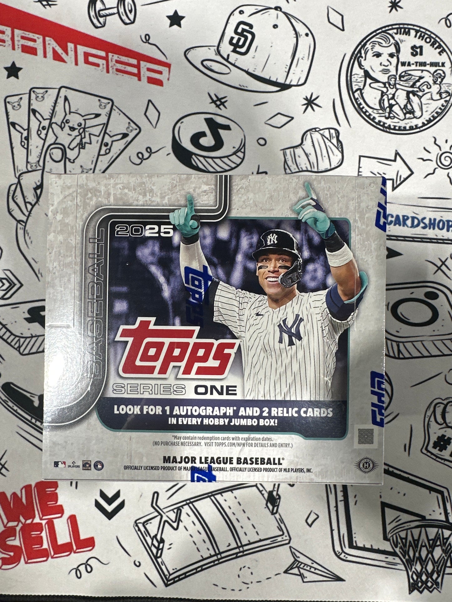 2025 Topps Series One MLB Jumbo Box
