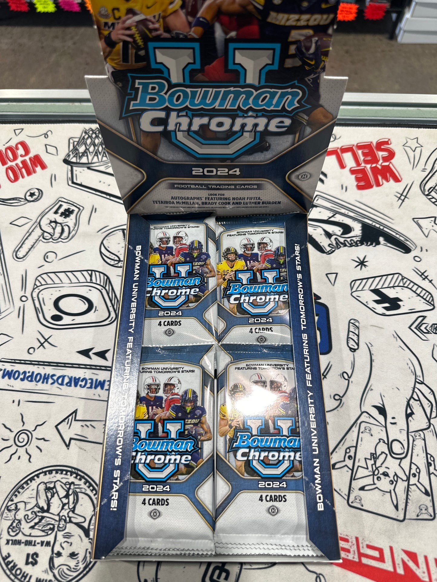 2024 Bowman Chrome University Hobby Pack