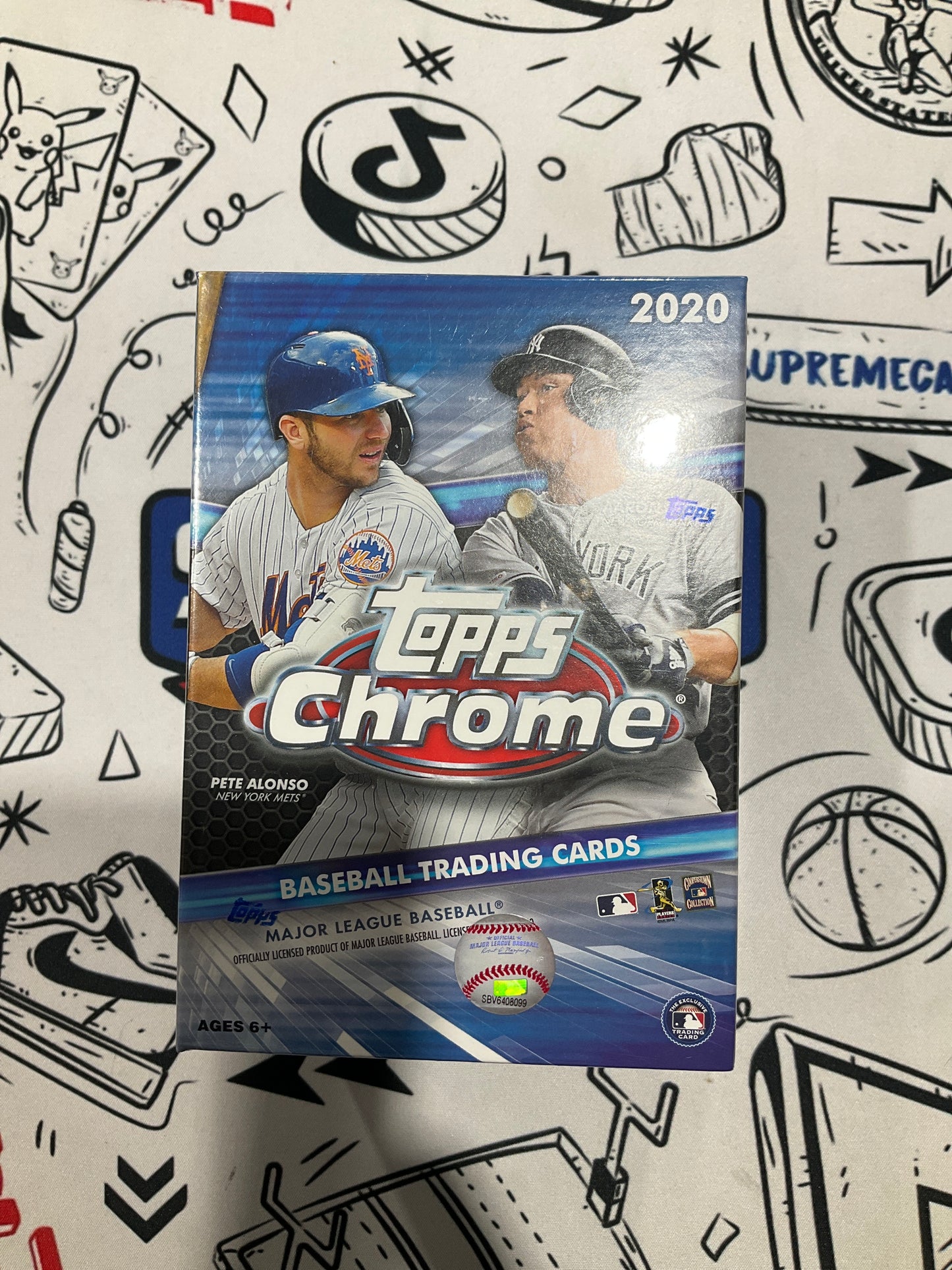 2020 Topps Chrome MLB Blaster Box