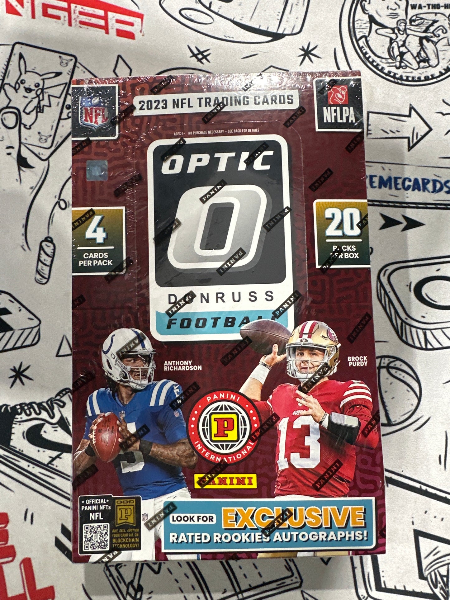2023 Optic NFL International Hobby Box