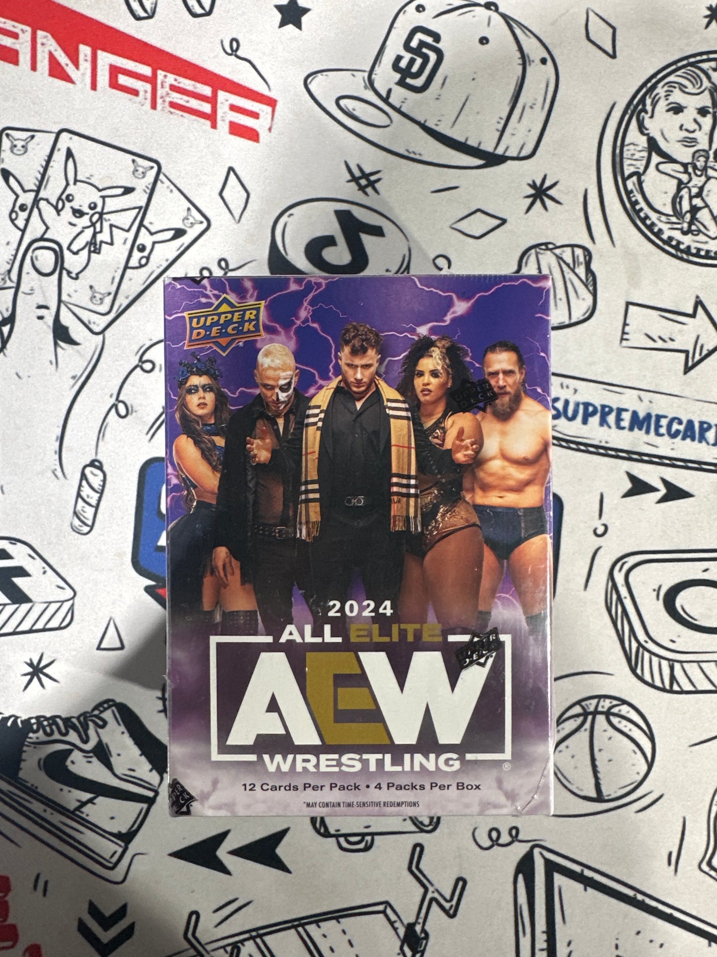 2024 Upper Deck AEW Wrestling Blaster Box