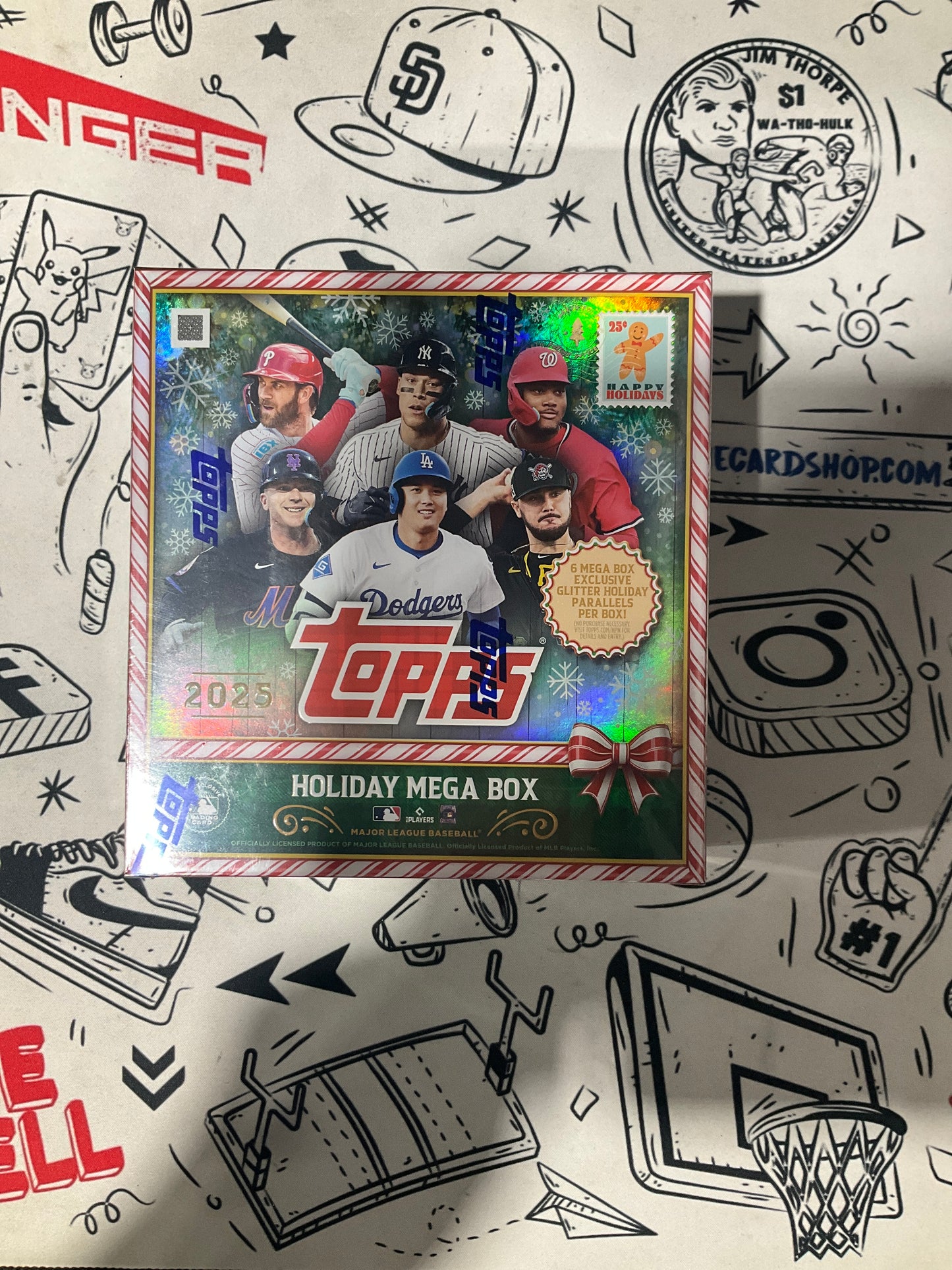 2025 Topps MLB Holiday Mega Box