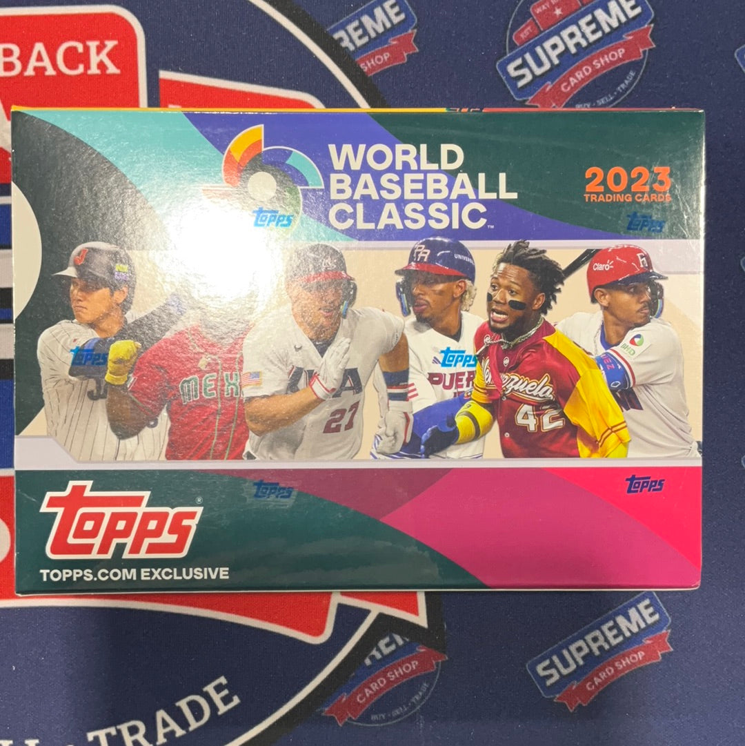 2023 Topps World Baseball Classic Box