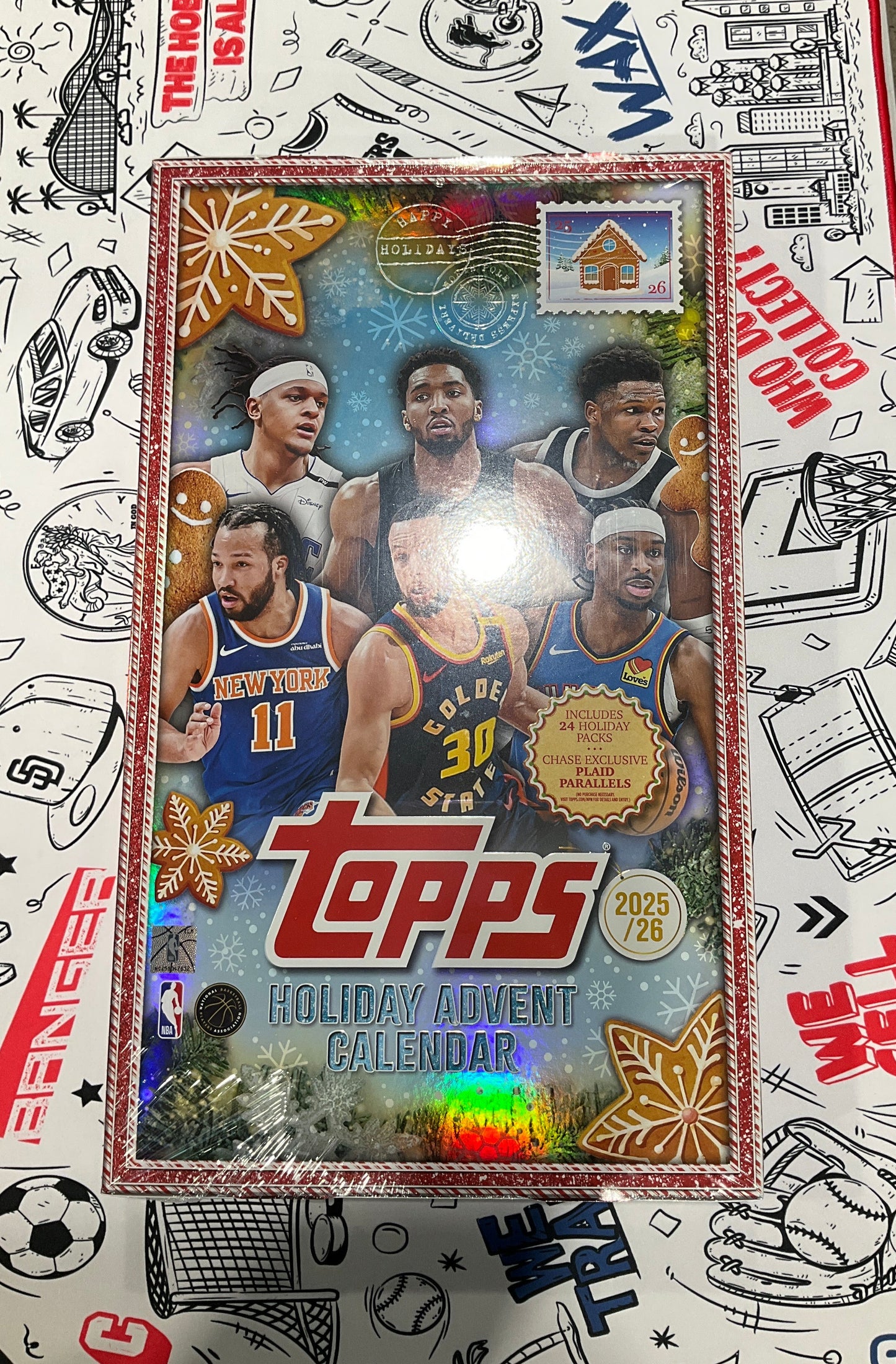 2025-26 Topps NBA Holiday Advent Calendar