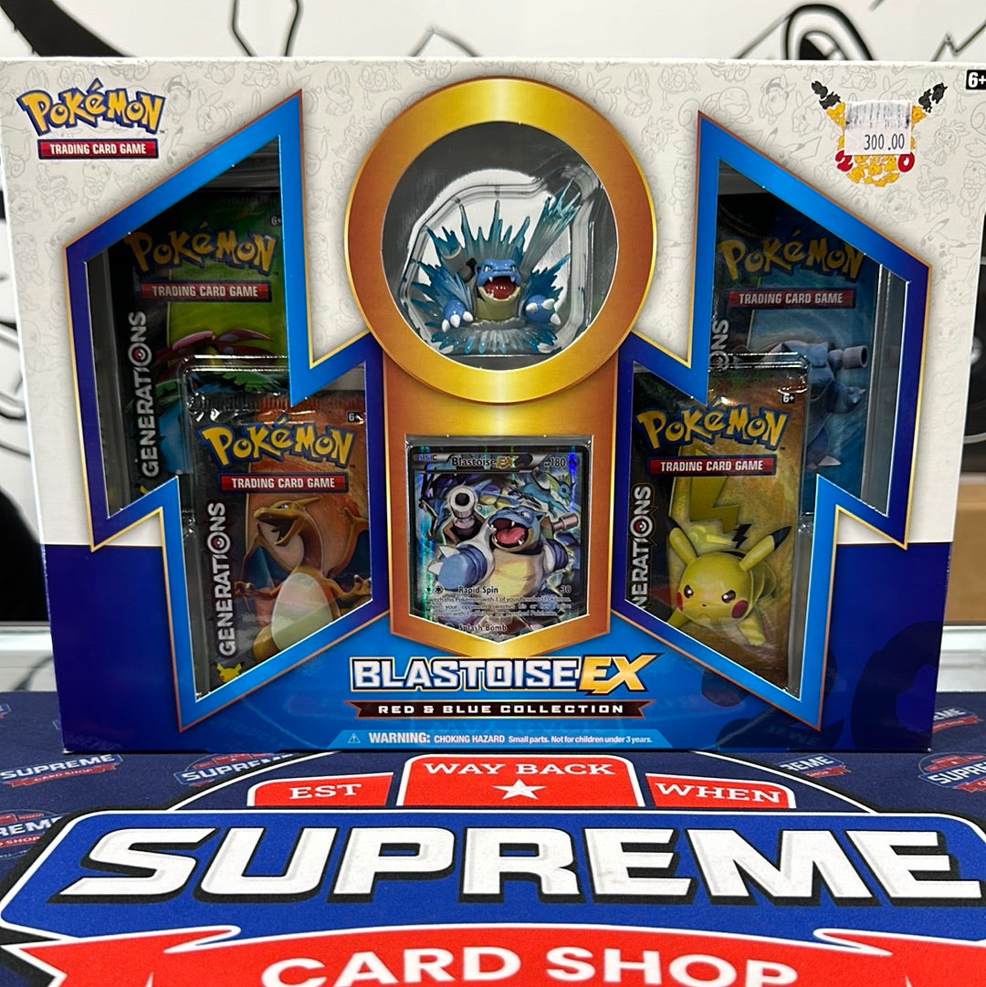 Pokemon Generations Blastoise EX Collection
