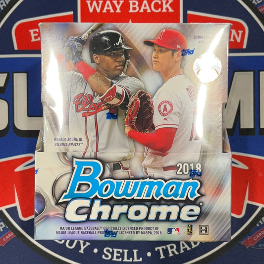 2018 Bowman Chrome MLB Hobby