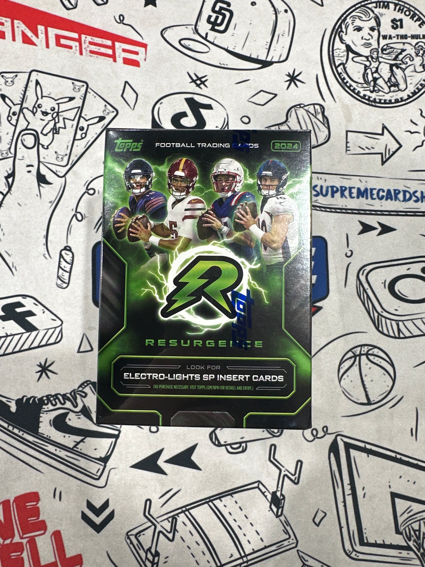 2024 Topps Resurgence NFL Blaster Box