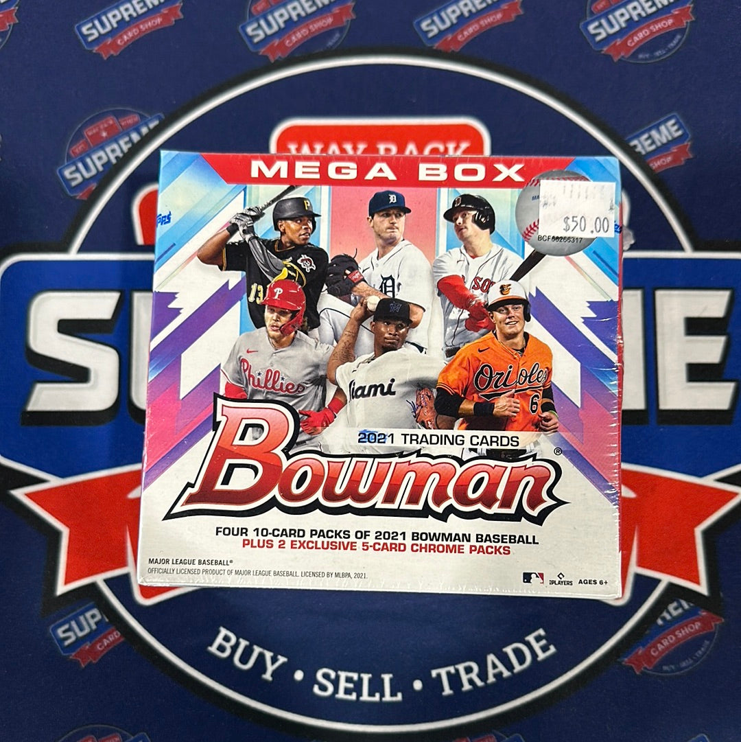 2021 Bowman MLB Mega