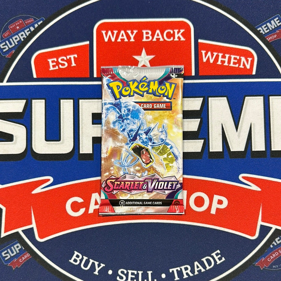 Pokémon Scarlet Violet Base Booster Pack