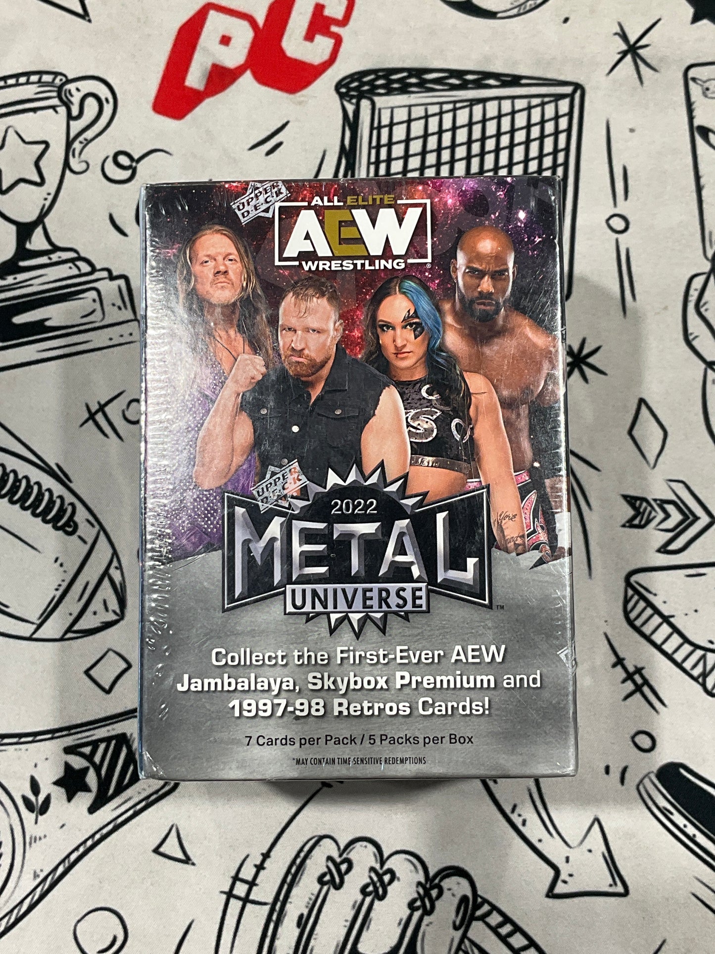 2022 AEW Metal Blaster Box