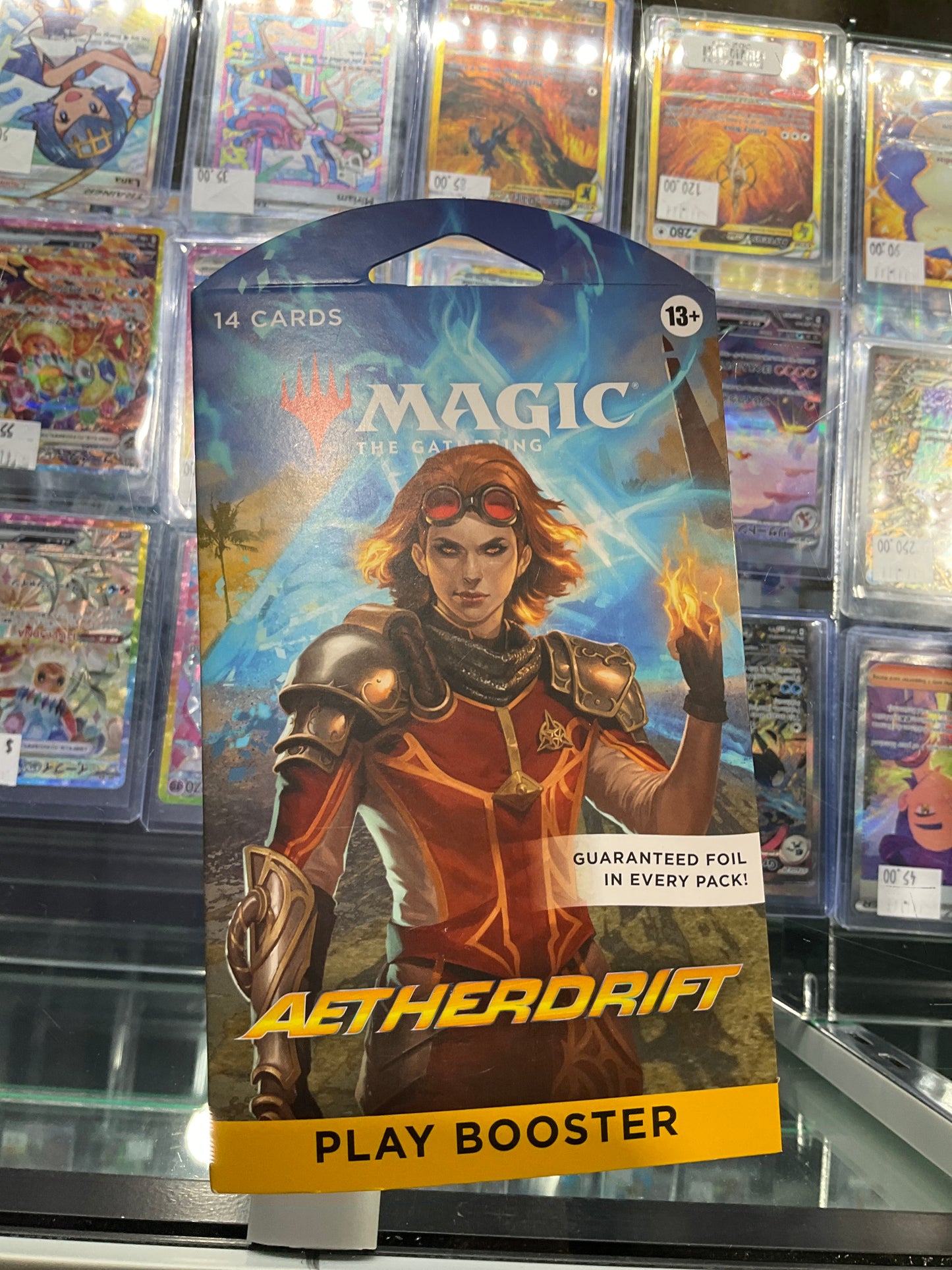 MTG Aetherdrift Sleeved Booster