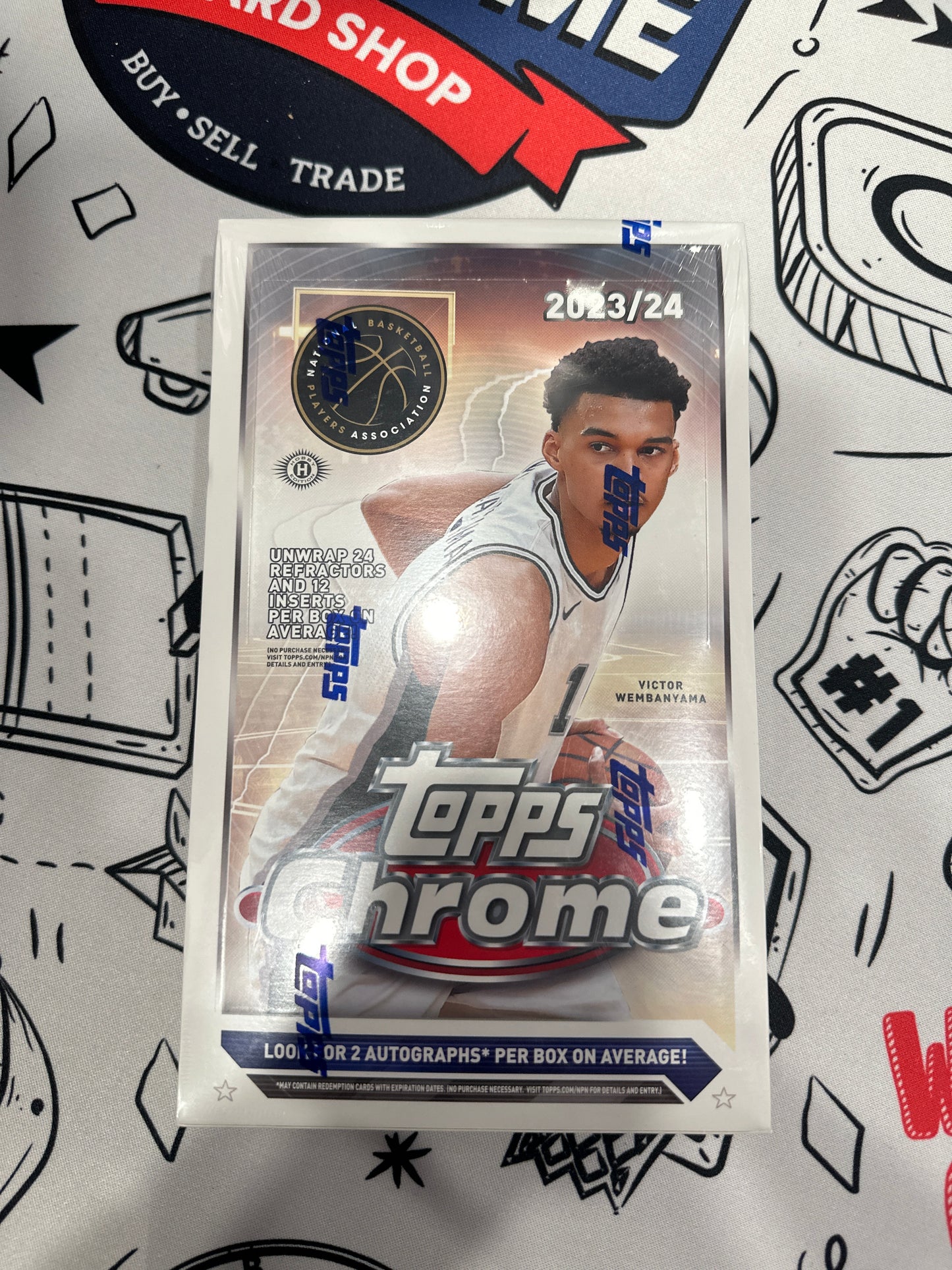 2023 Topps Chrome NBA Hobby Box