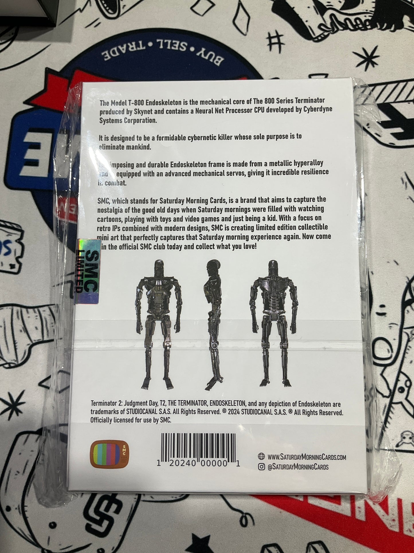 Saturday Morning Cards Terminator 2