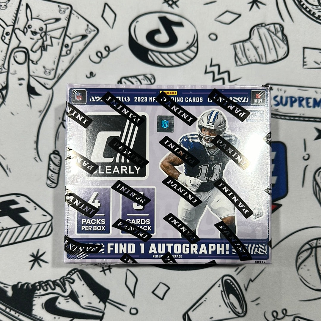 2023 Donruss Clearly NFL Hobby Box
