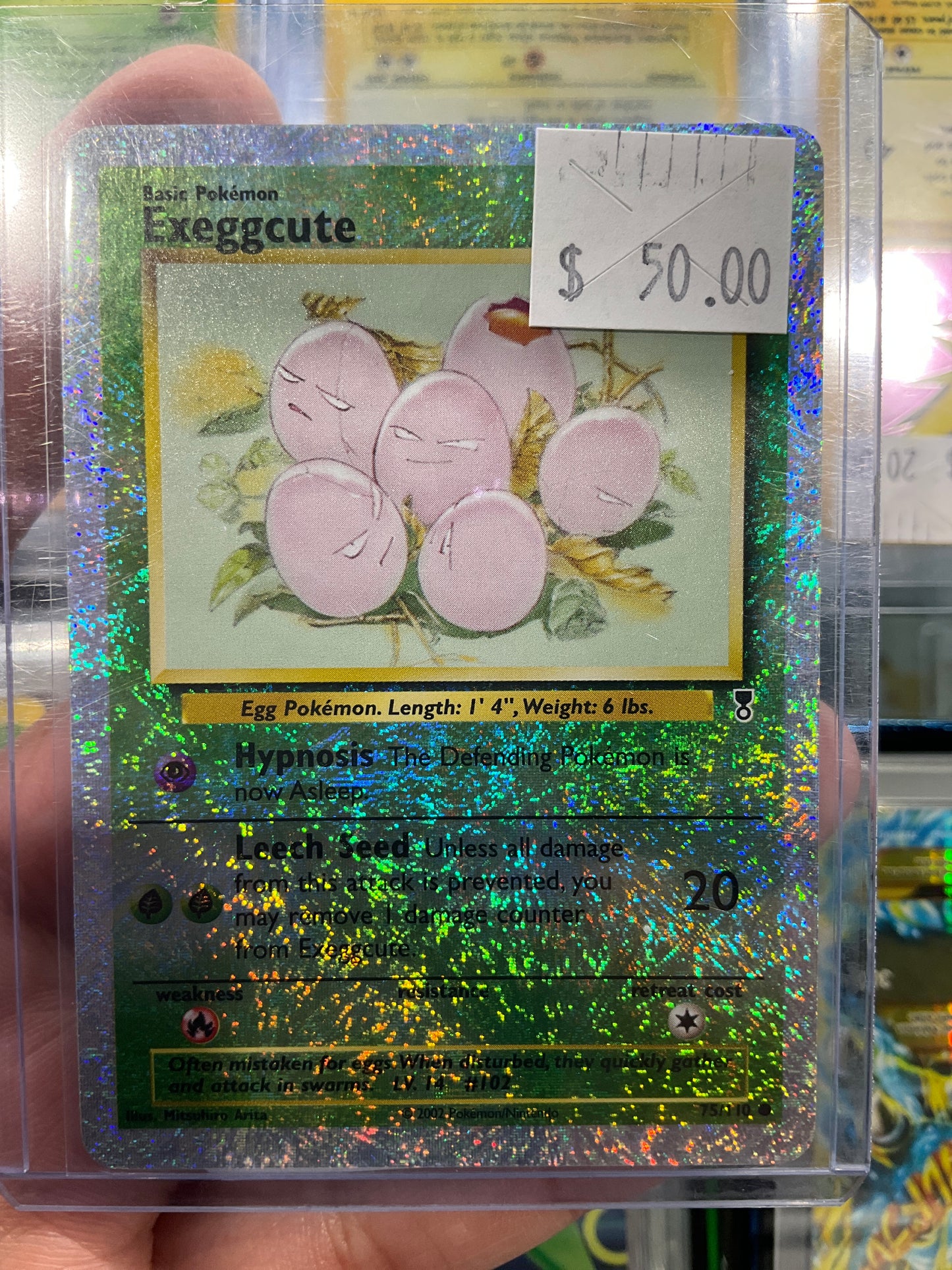 Pokemon Exeggcute Legendary Collection Reverse 75/110