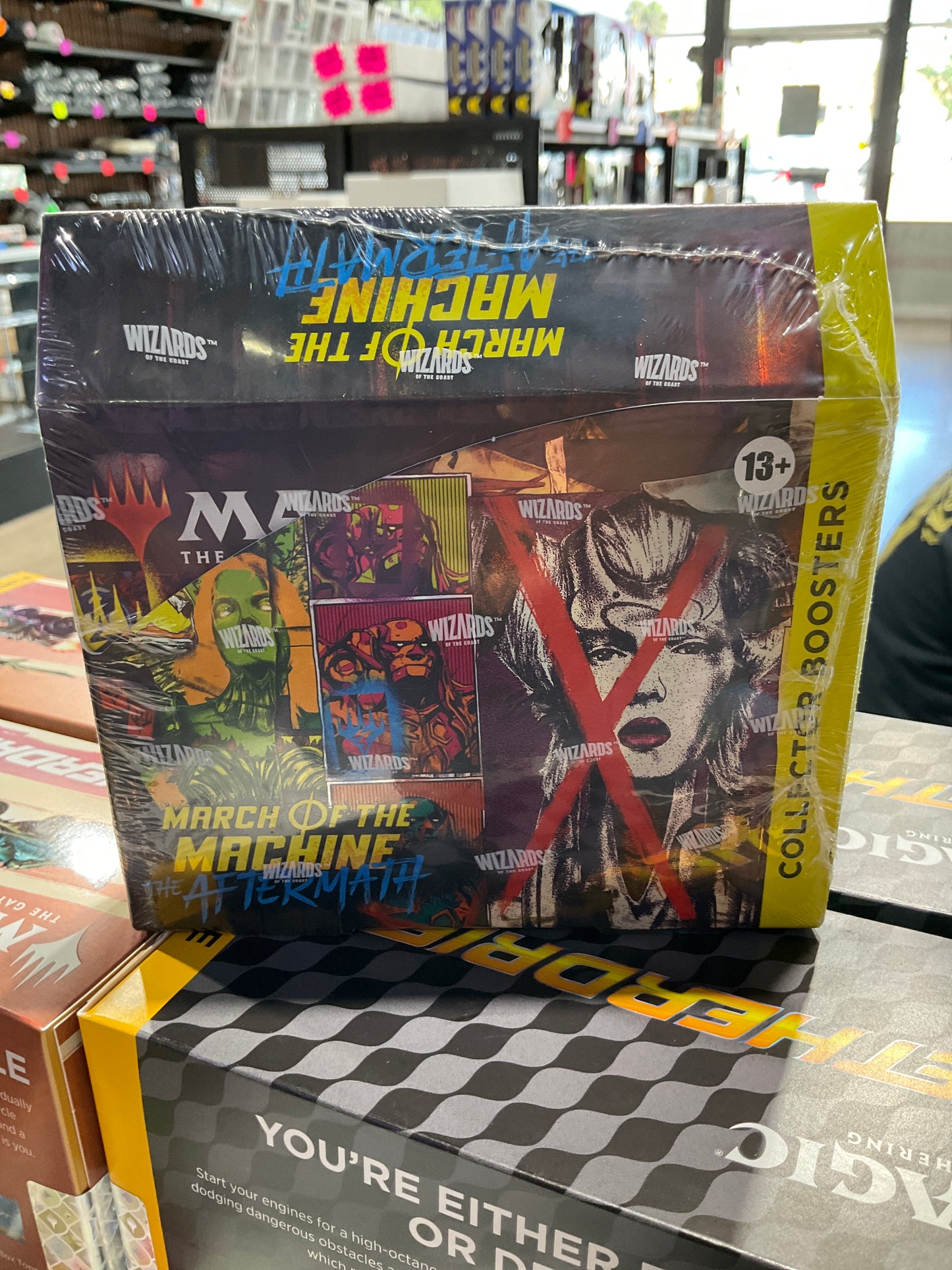 MTG March of the Machine Collector Aftermath Booster Display