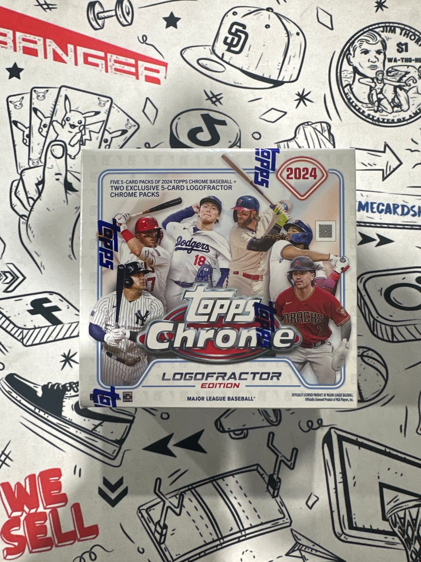2024 Topps Chrome Logofractor Mega Box