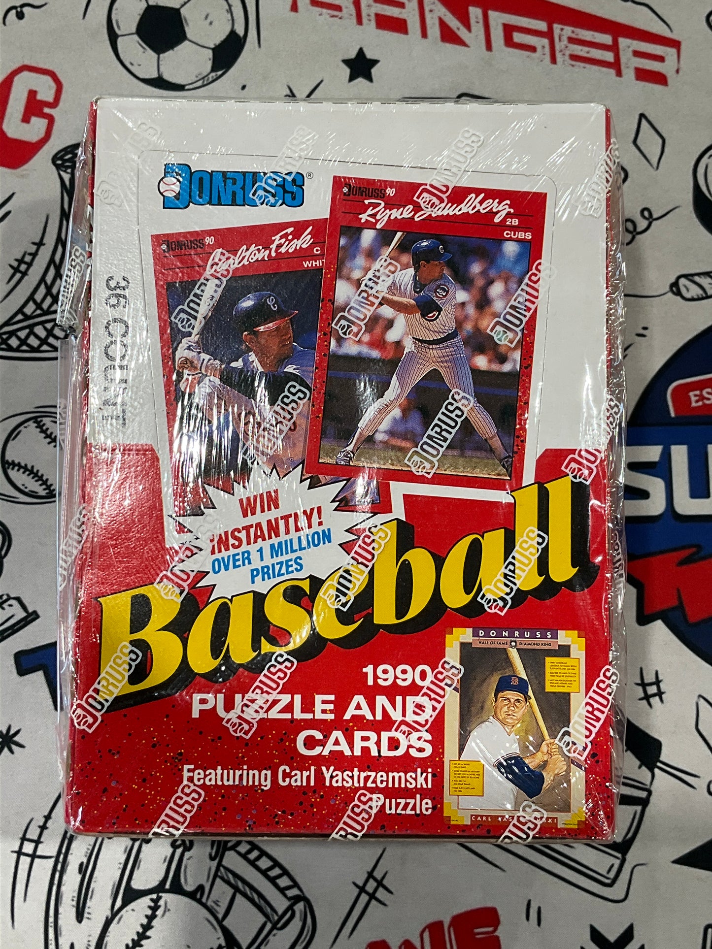 1990 Donruss Baseball Box
