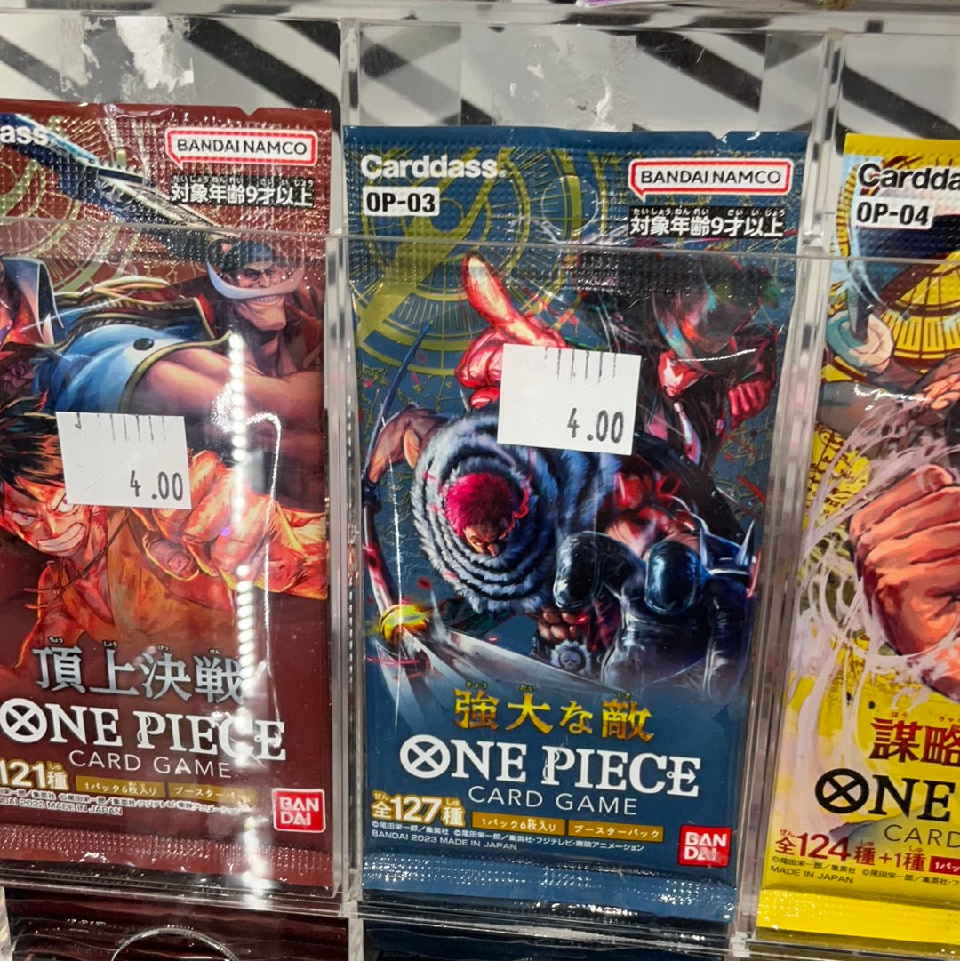 One Piece OP 03 Japanese Pack
