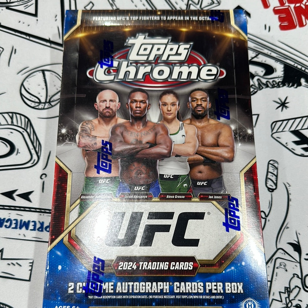 2024 Topps Chrome UFC Hobby Box