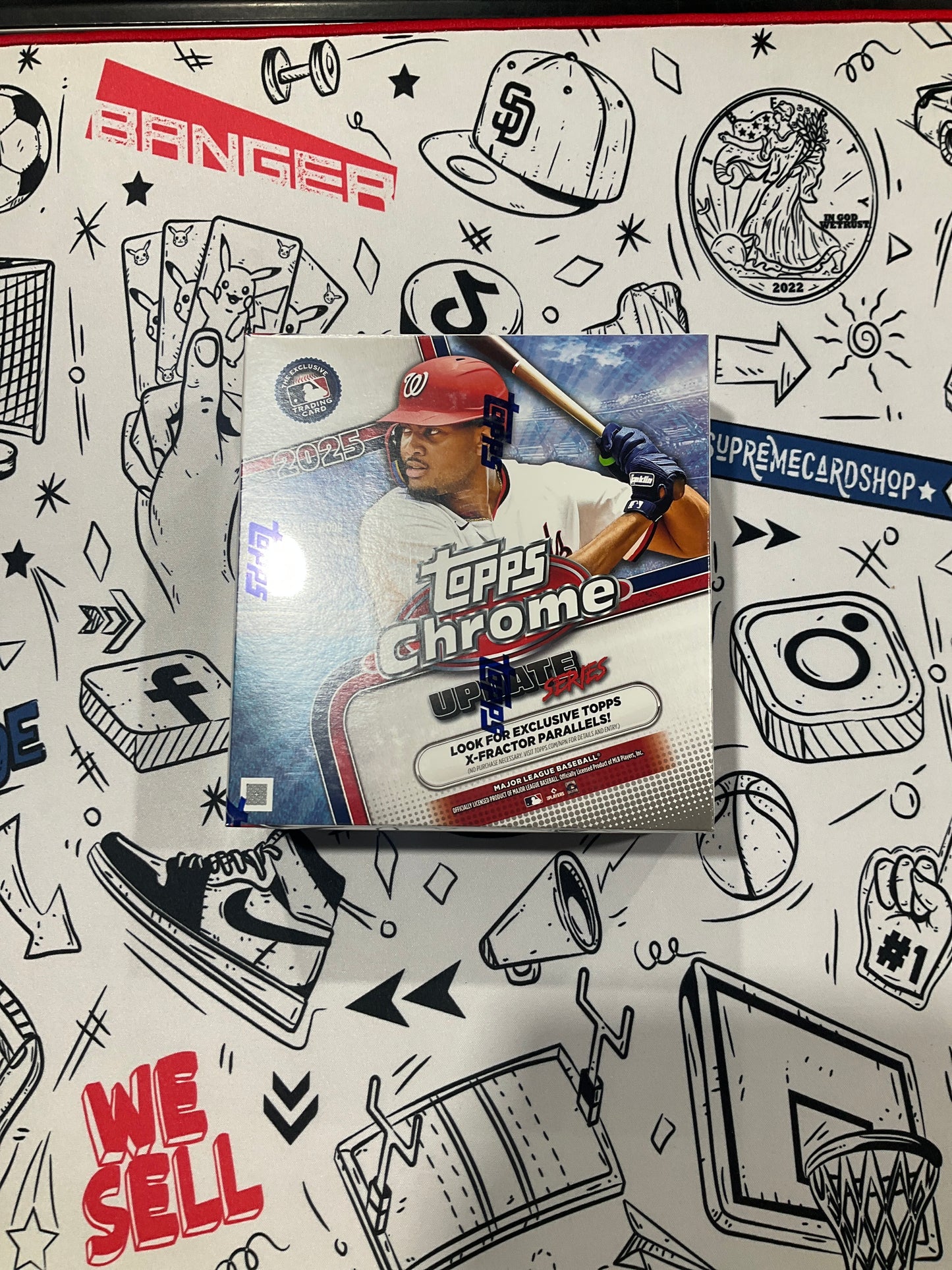 2025 Topps Update Series Chrome MLB Mega