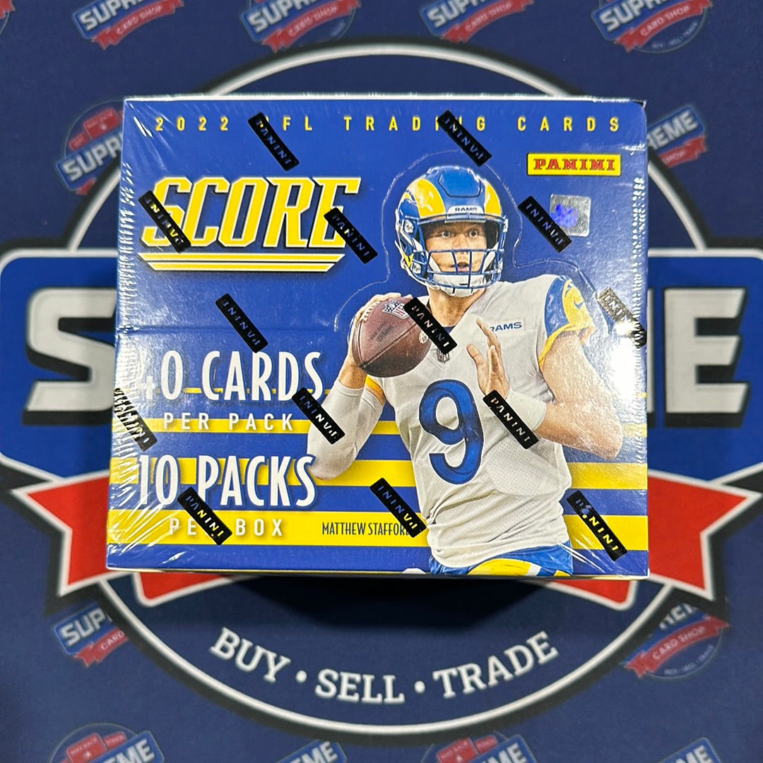 2022 Score NFL Hobby