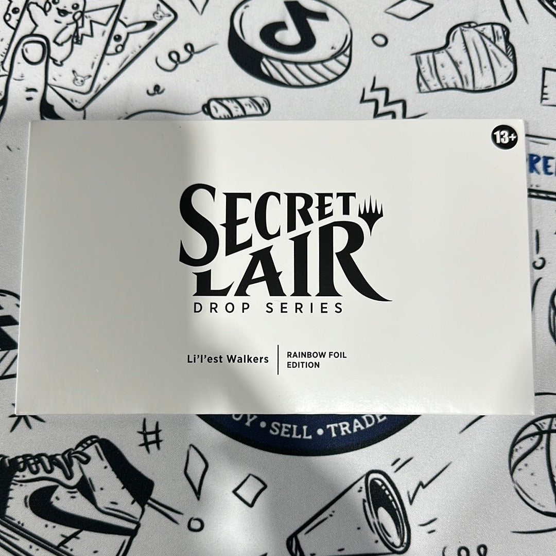 MTG Secret Lair Drop Series Li'l'est Walkers Rainbow Foil Edition