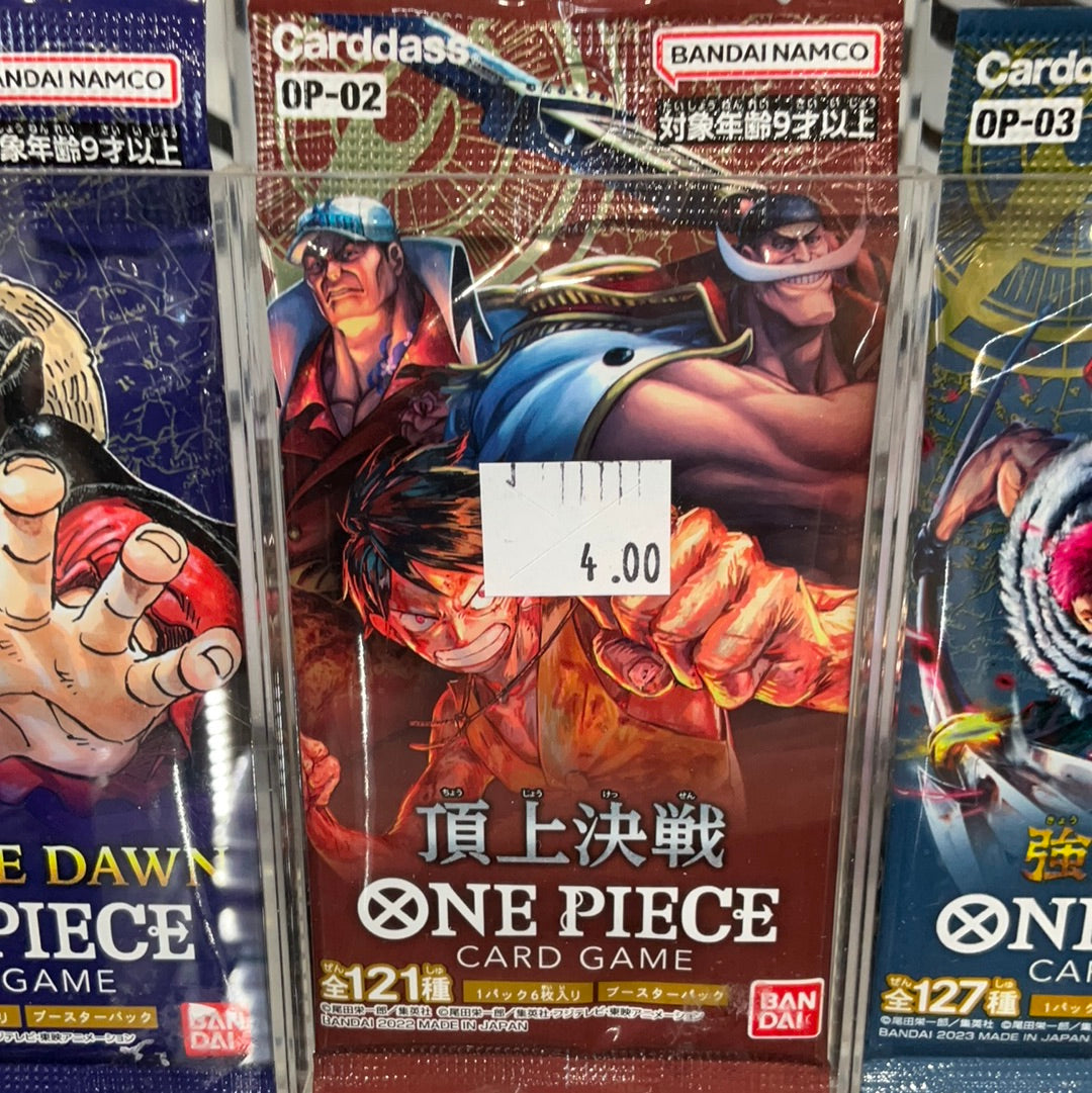 One Piece OP 02 Japanese Pack