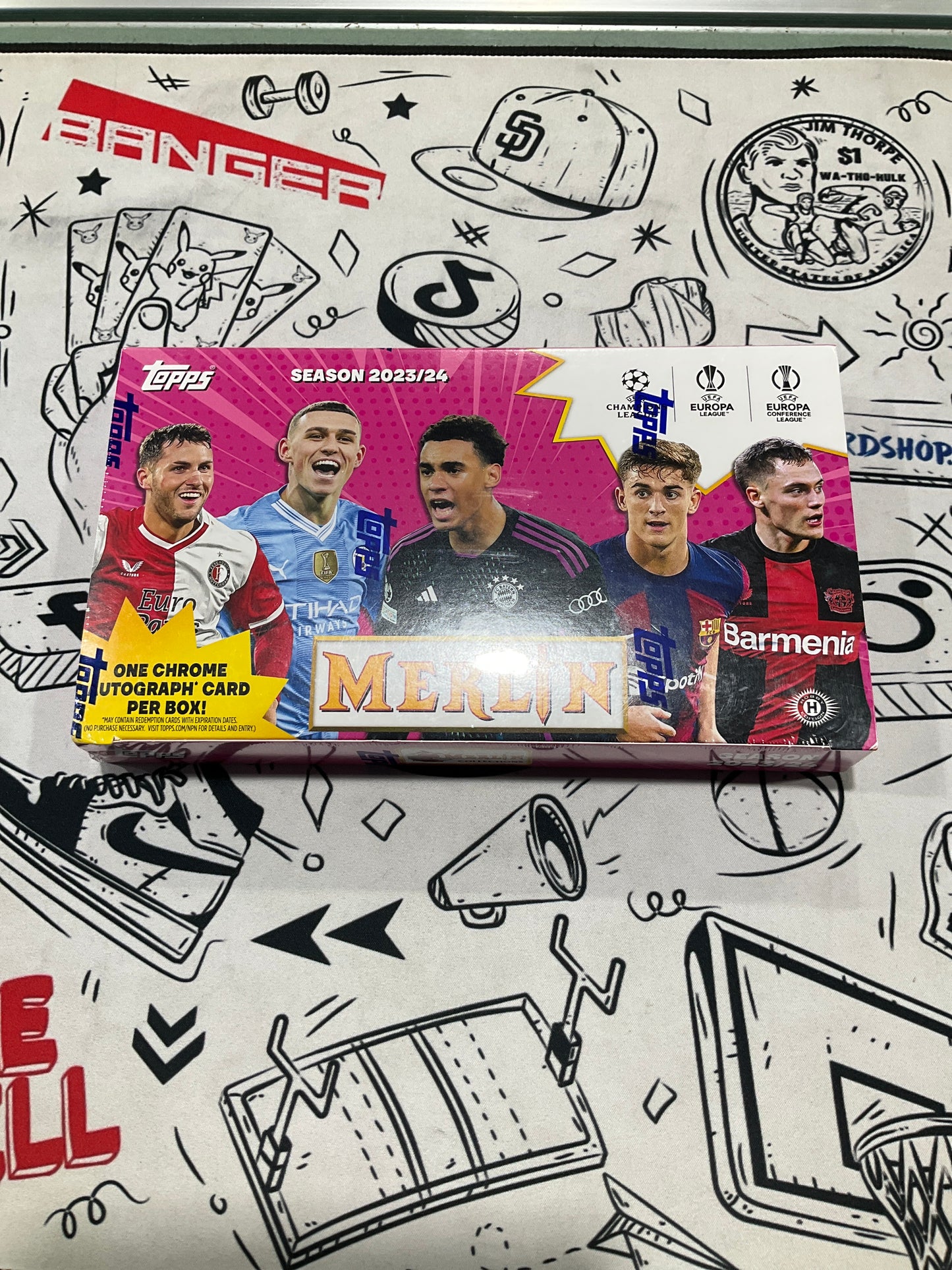 2023 Topps Chrome Merlin UEFA