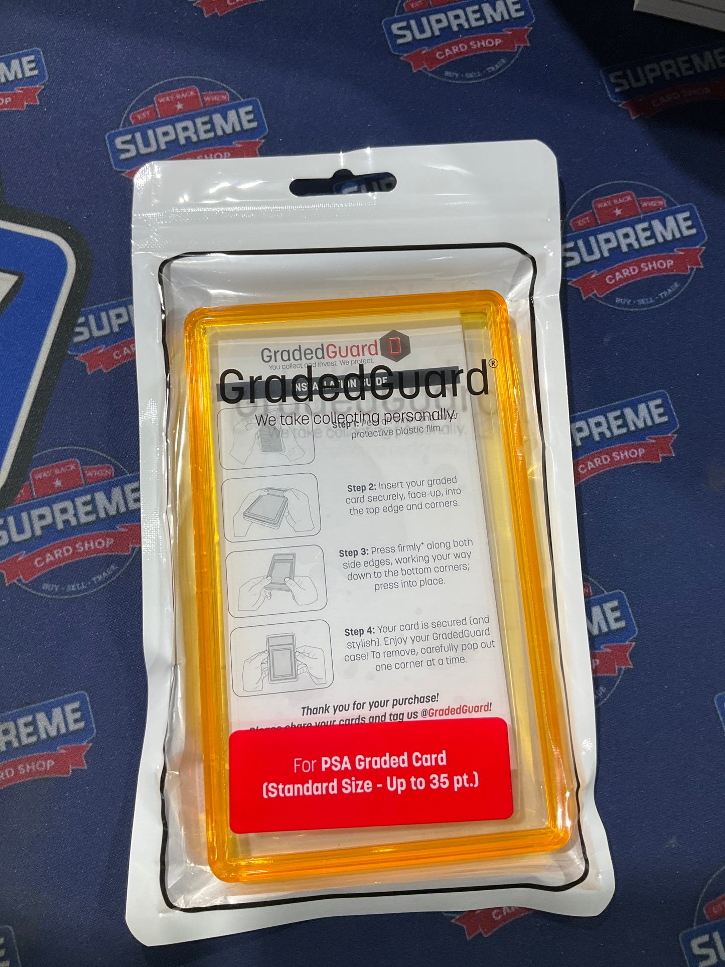 Graded Guard PSA Yellow Gem