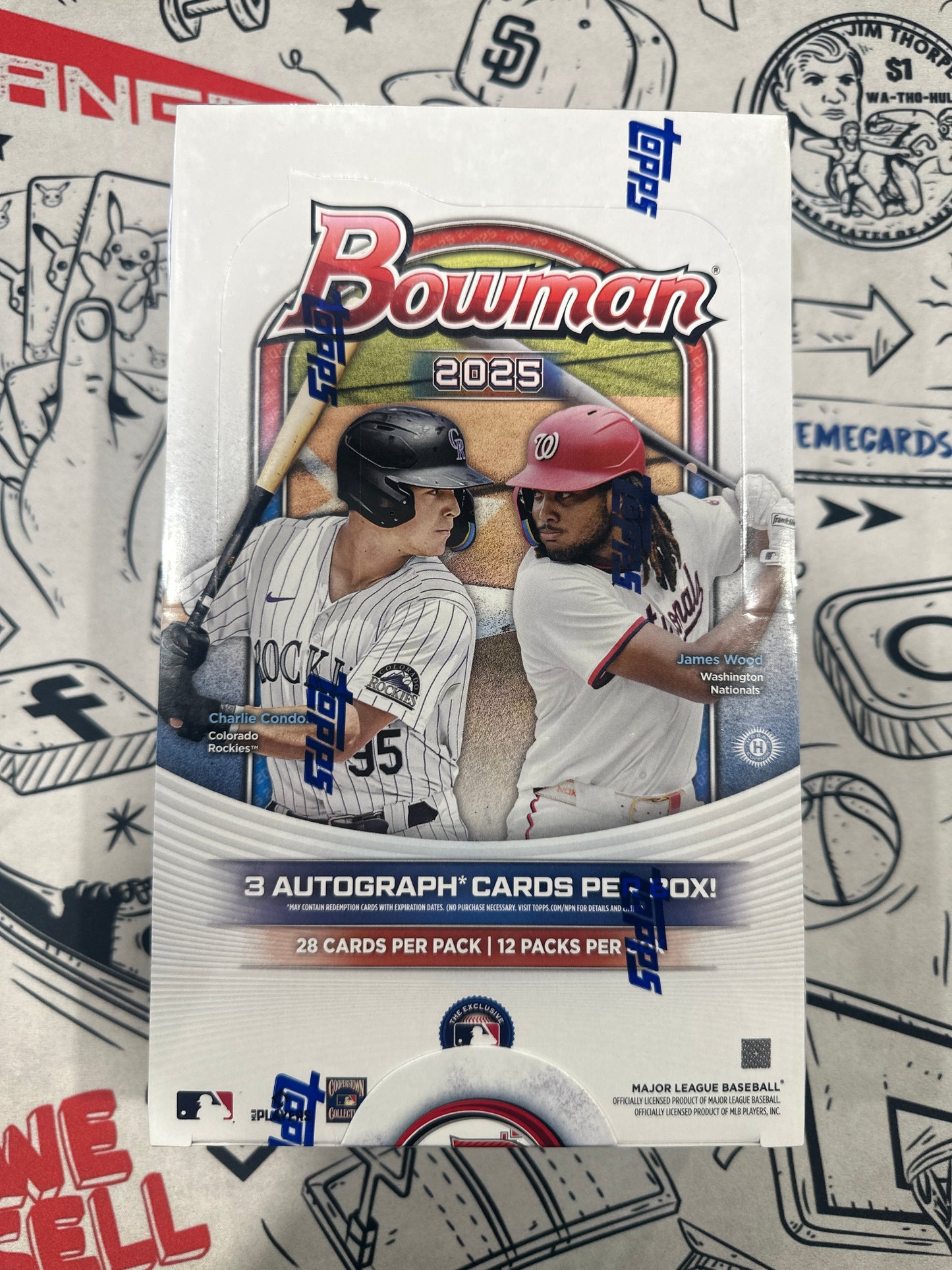2025 Bowman MLB Jumbo Box