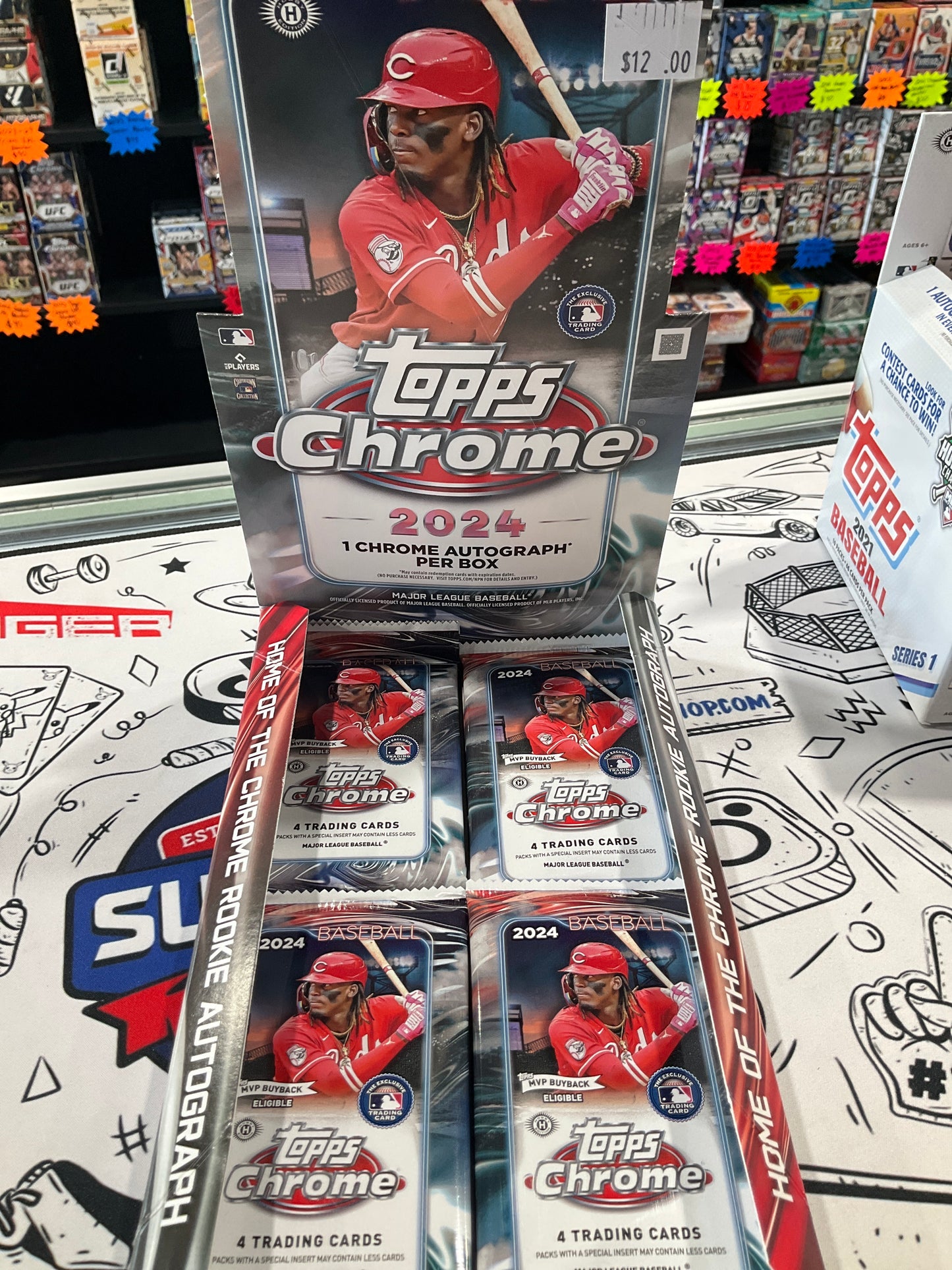 2024 Topps Chrome Hobby Pack