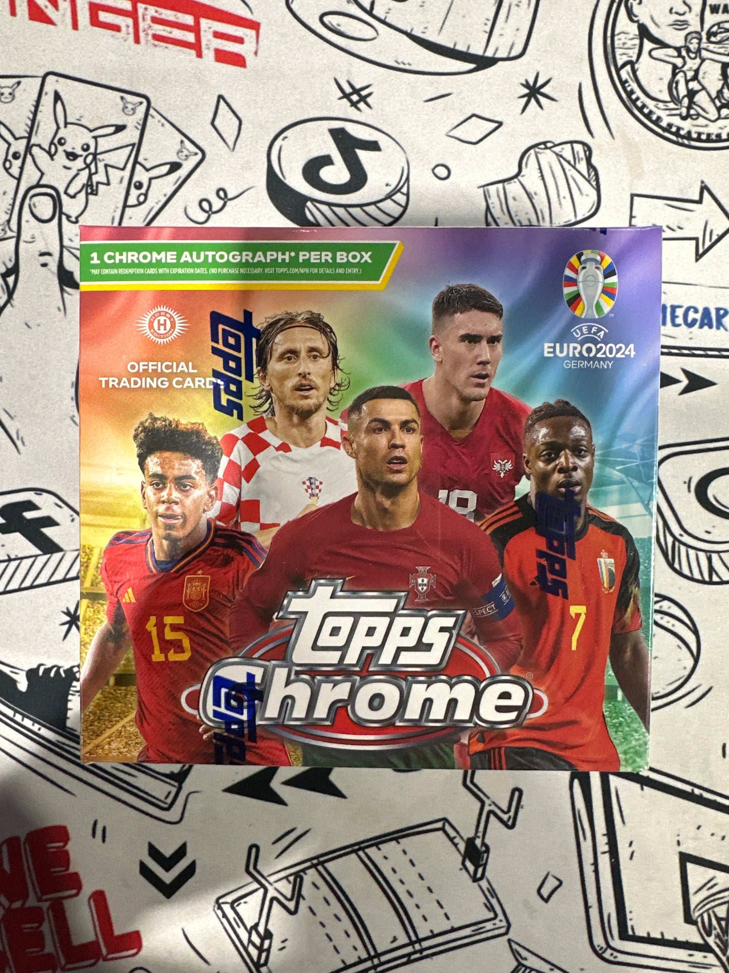 2024 Topps Chrome EURO Hobby Box