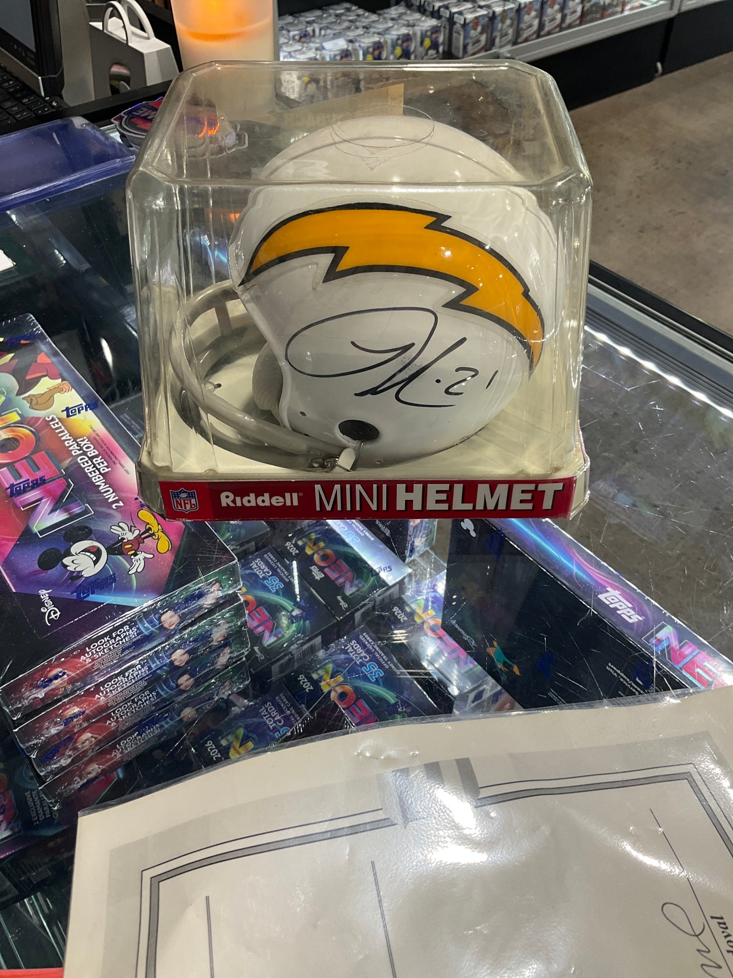 Ladanian Tomlinson Mini Helmet