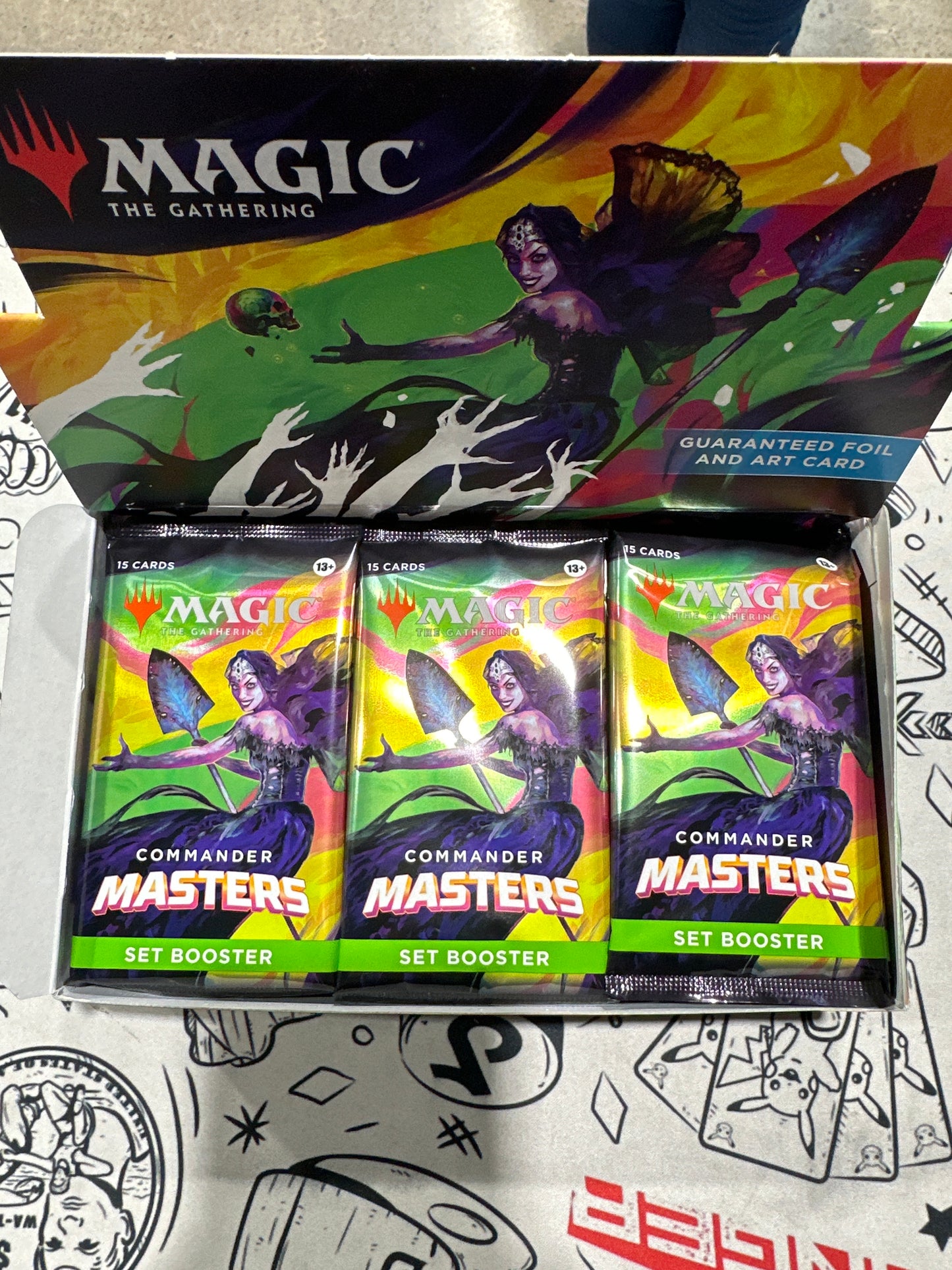 MTG Commander Masters Set Boosters Pack