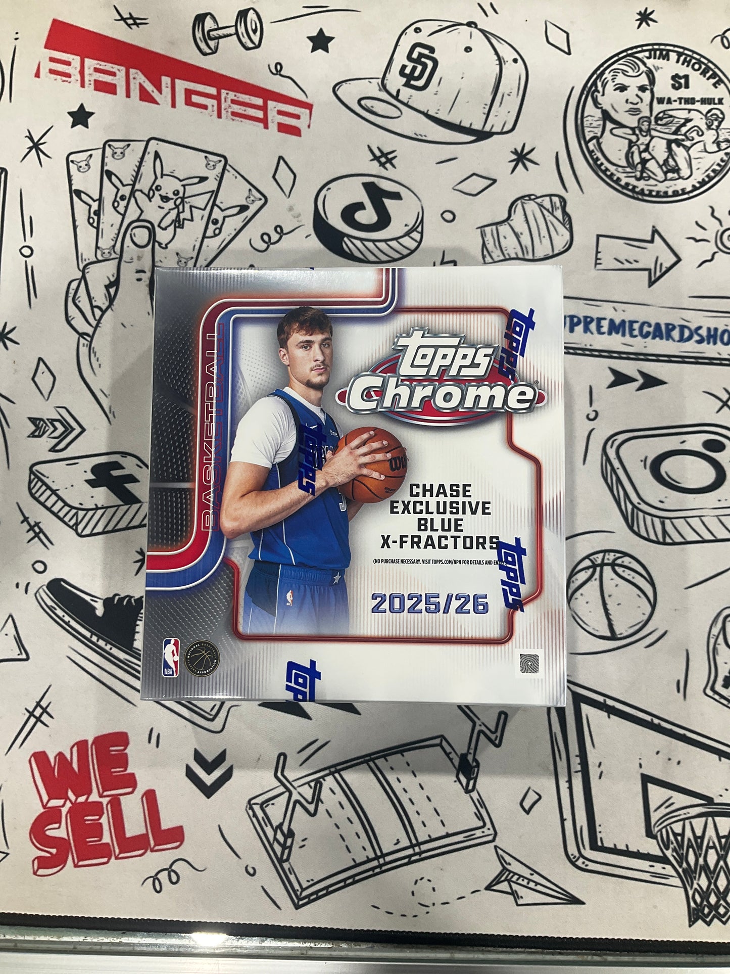 2025/26 Topps Chrome NBA Mega