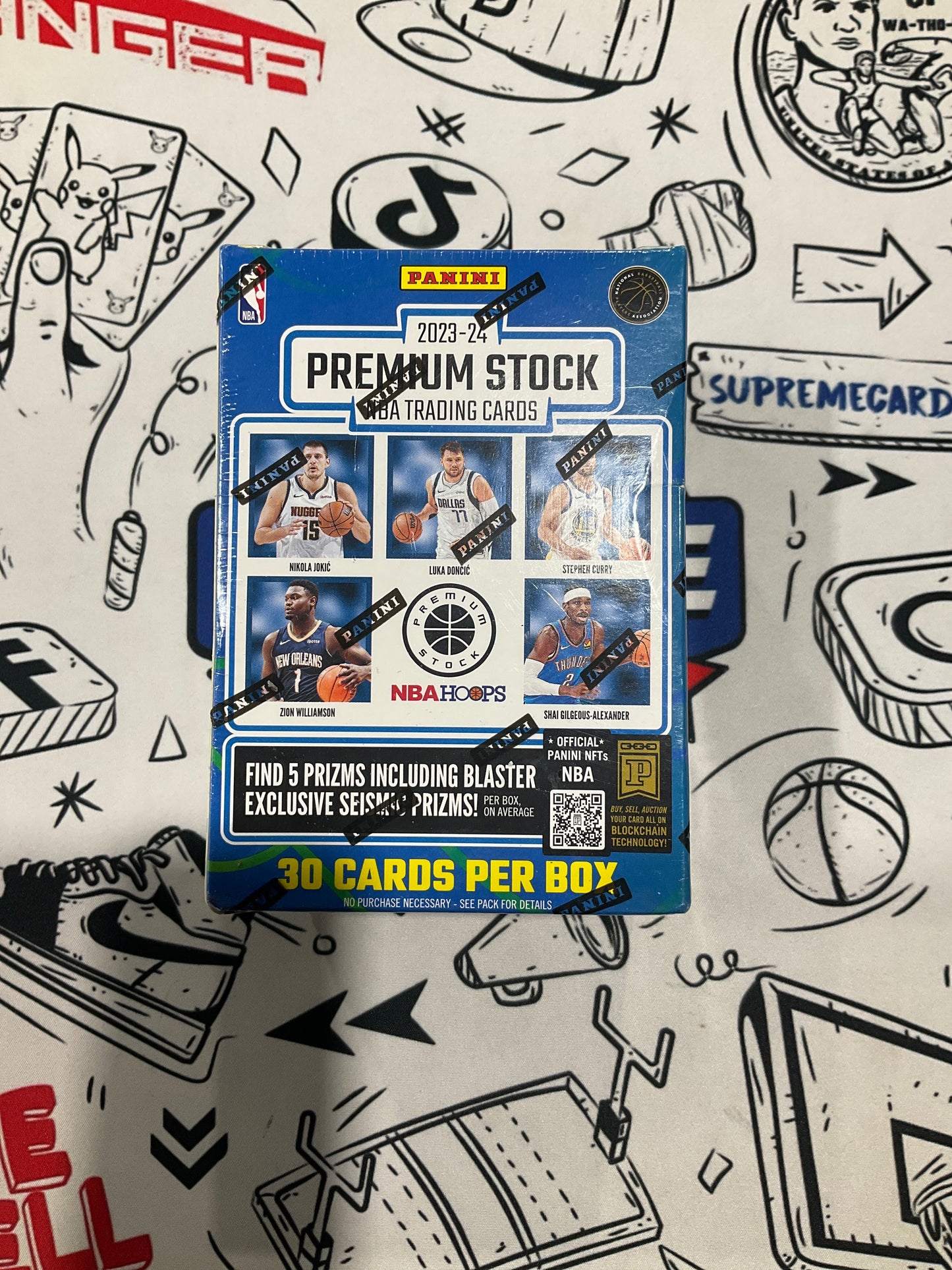 2023 Panini Hoops NBA Premium Stock Blaster Box