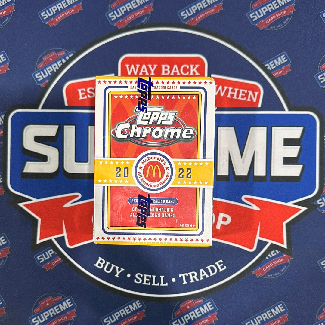 2022 Topps Chrome McDonald's Basketball