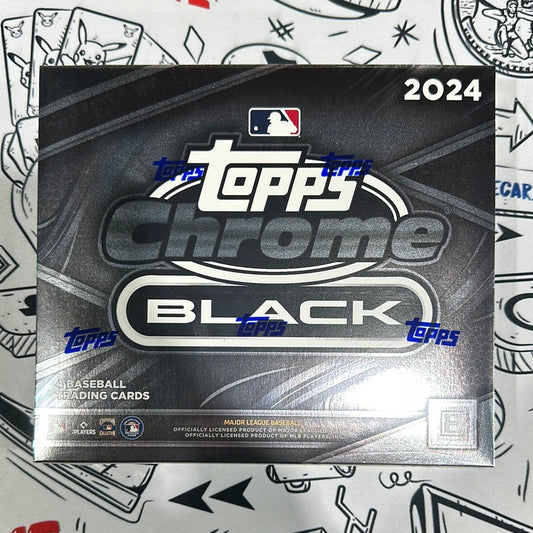 2024 Topps Chrome Black MLB Hobby Box