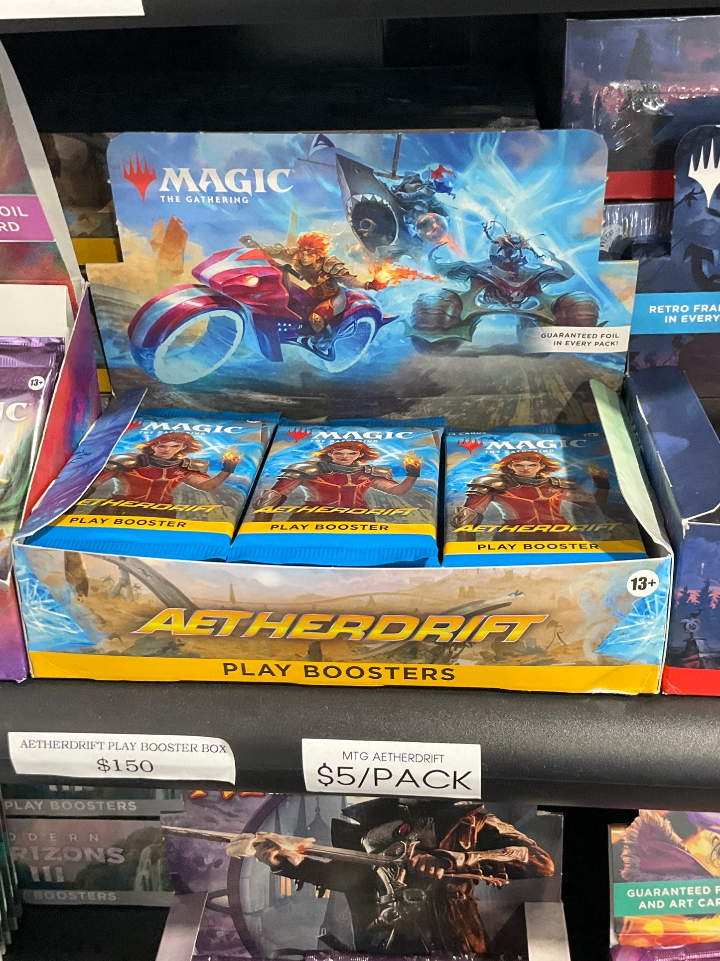MTG Aetherdrift Play Booster Pack